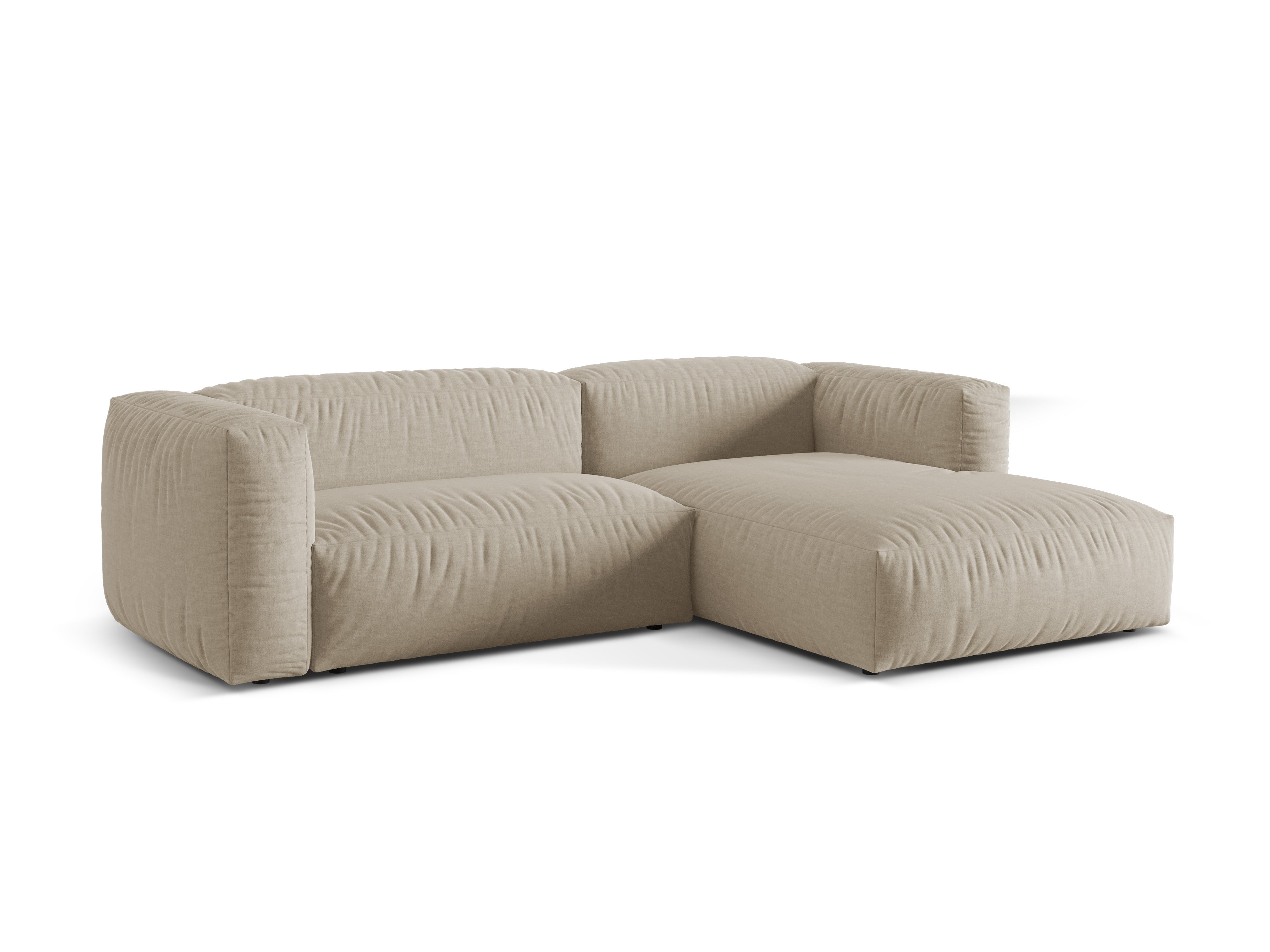 Ecksofa Martina, 280x176cm, Material: Strukturstoff