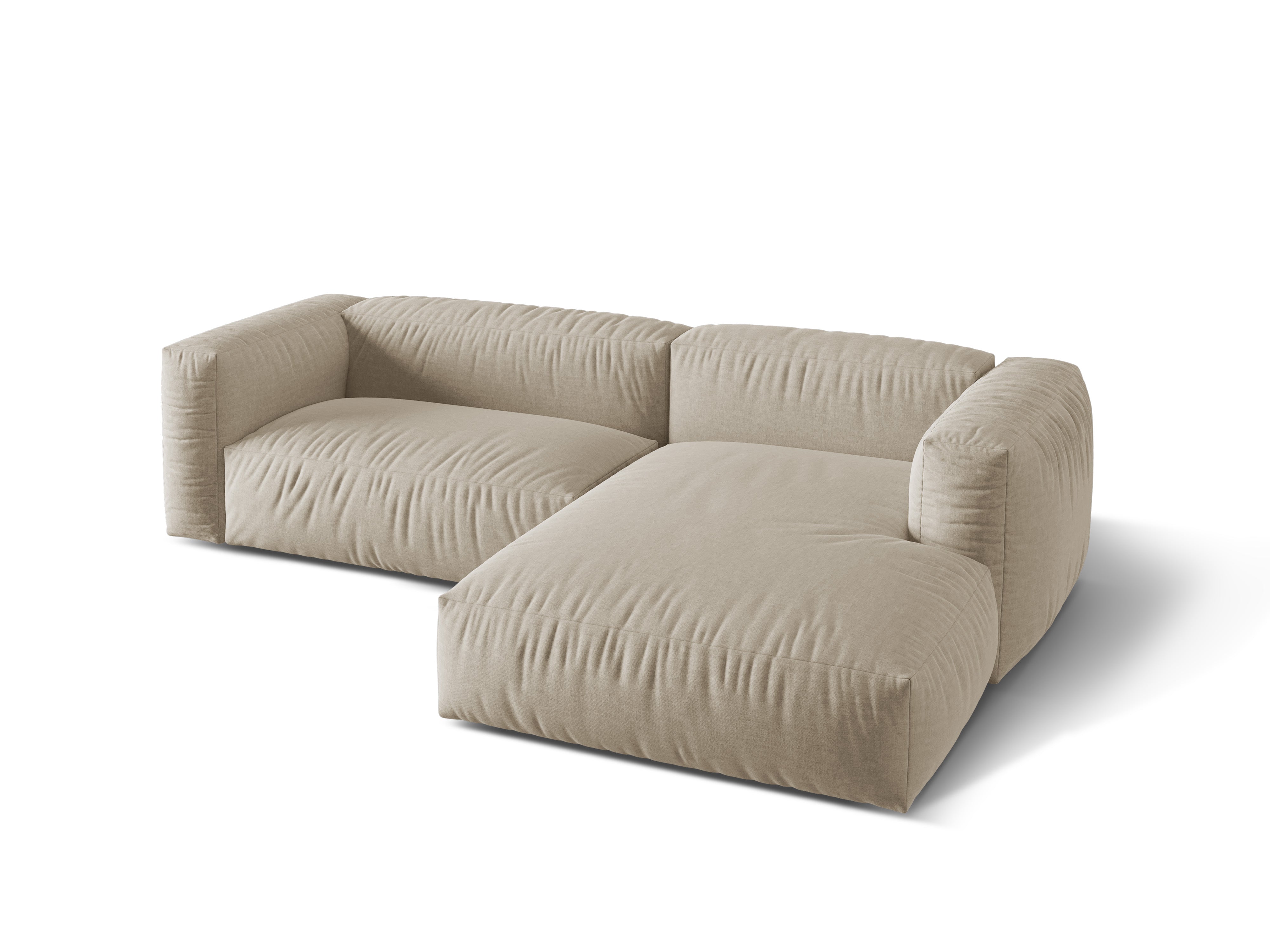 Ecksofa Martina, 280x176cm, Material: Strukturstoff