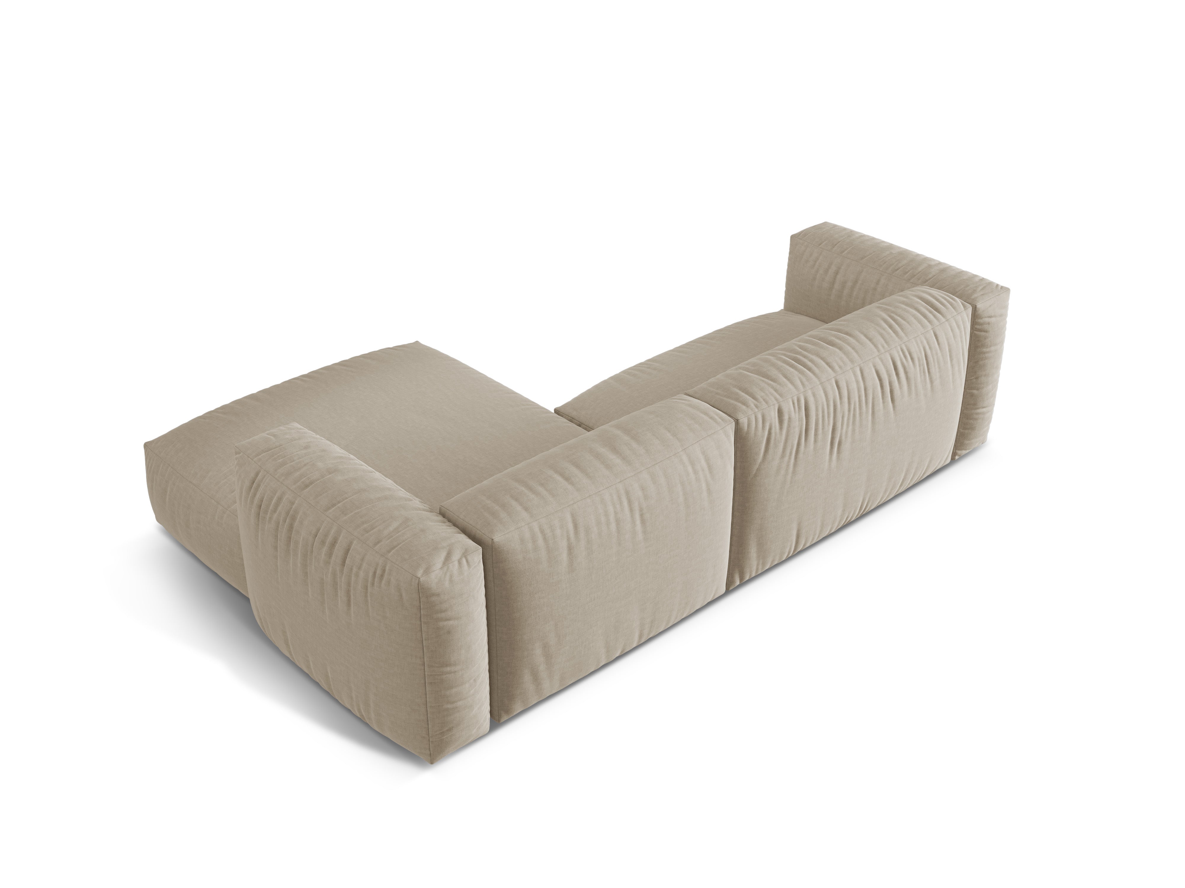 Ecksofa Martina, 280x176cm, Material: Strukturstoff