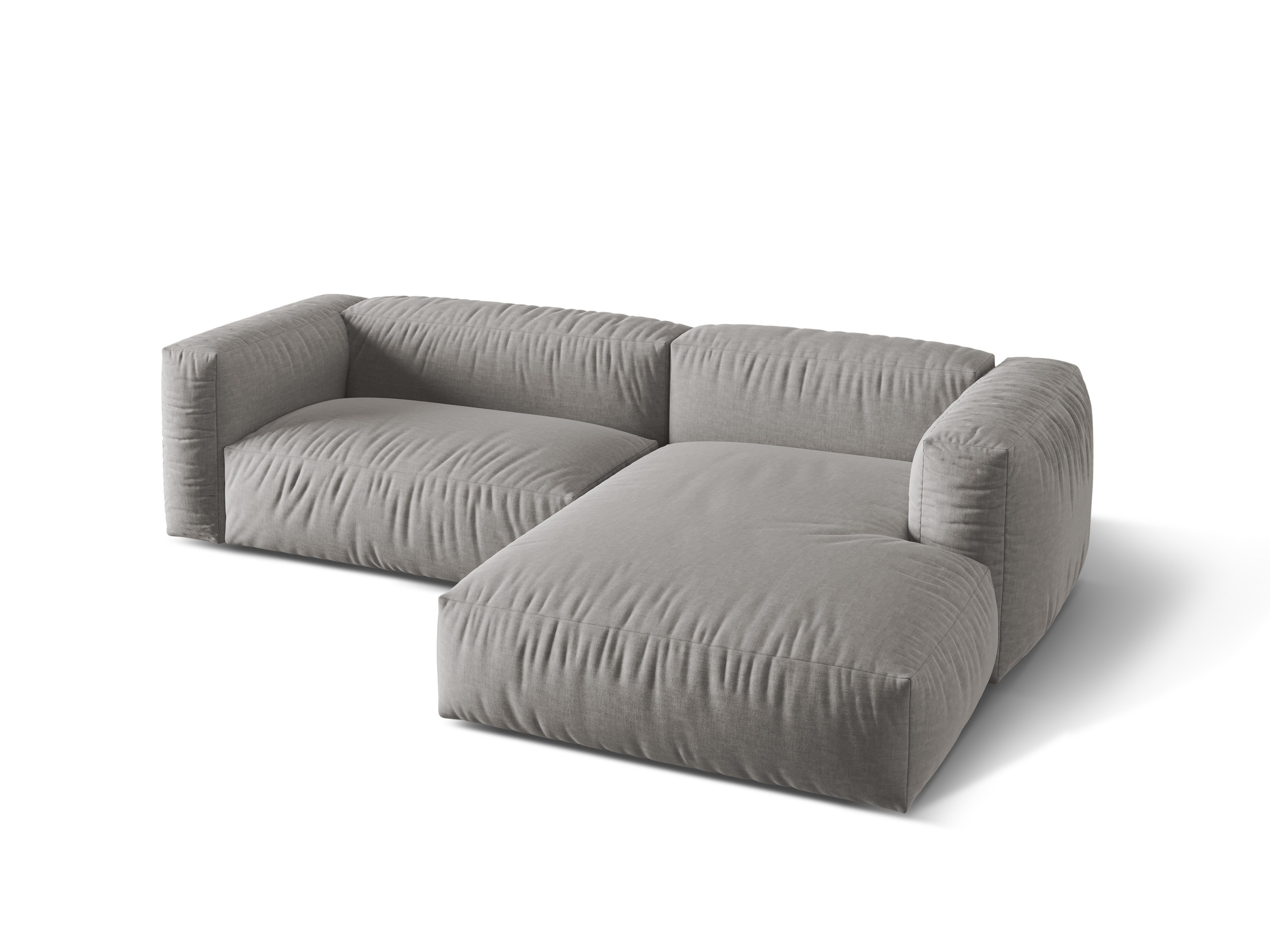 Ecksofa Martina, 280x176cm, Material: Strukturstoff