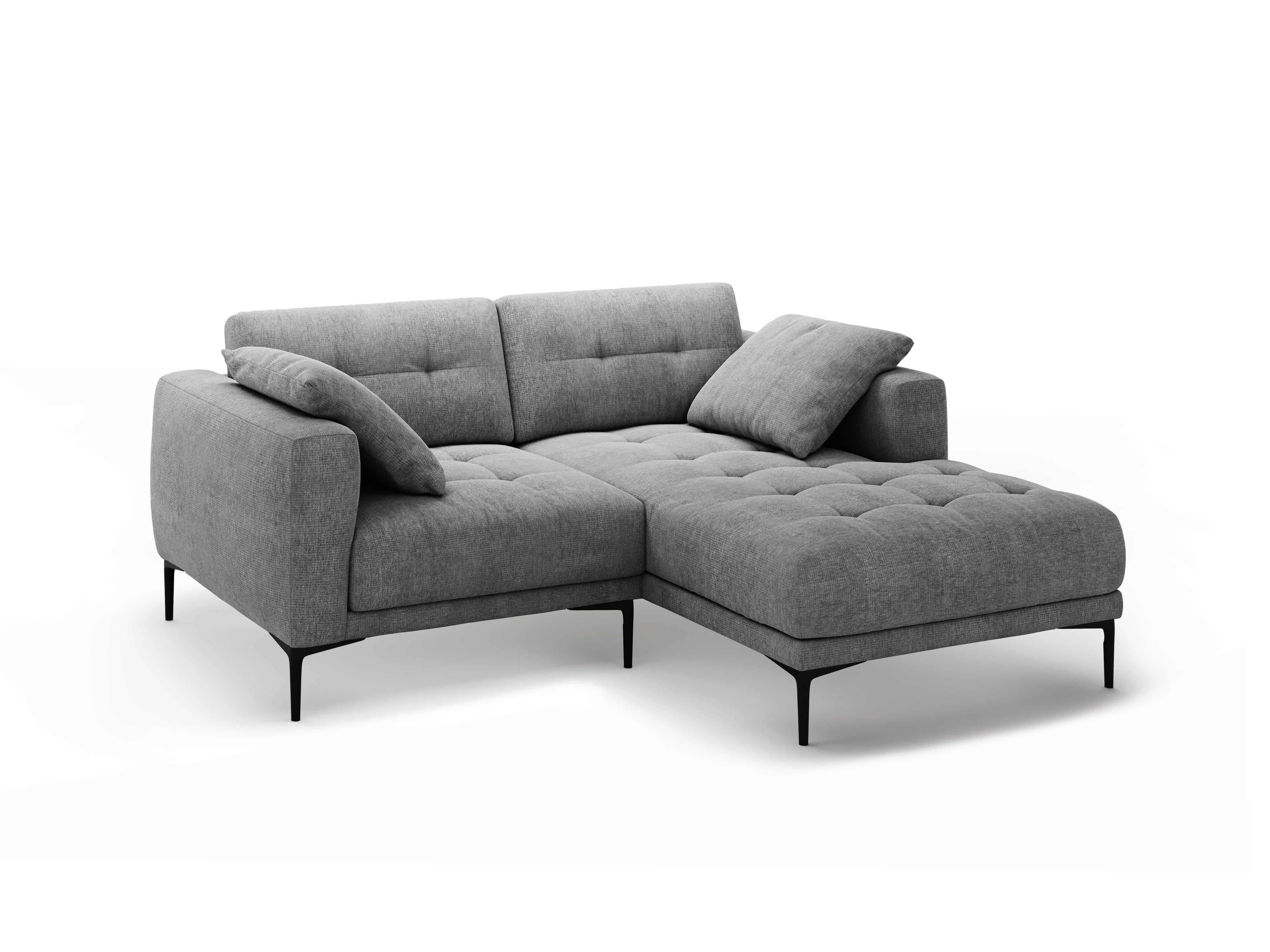 Eckgarnitur Bemy, 205x174cm, Material: Strukturstoff