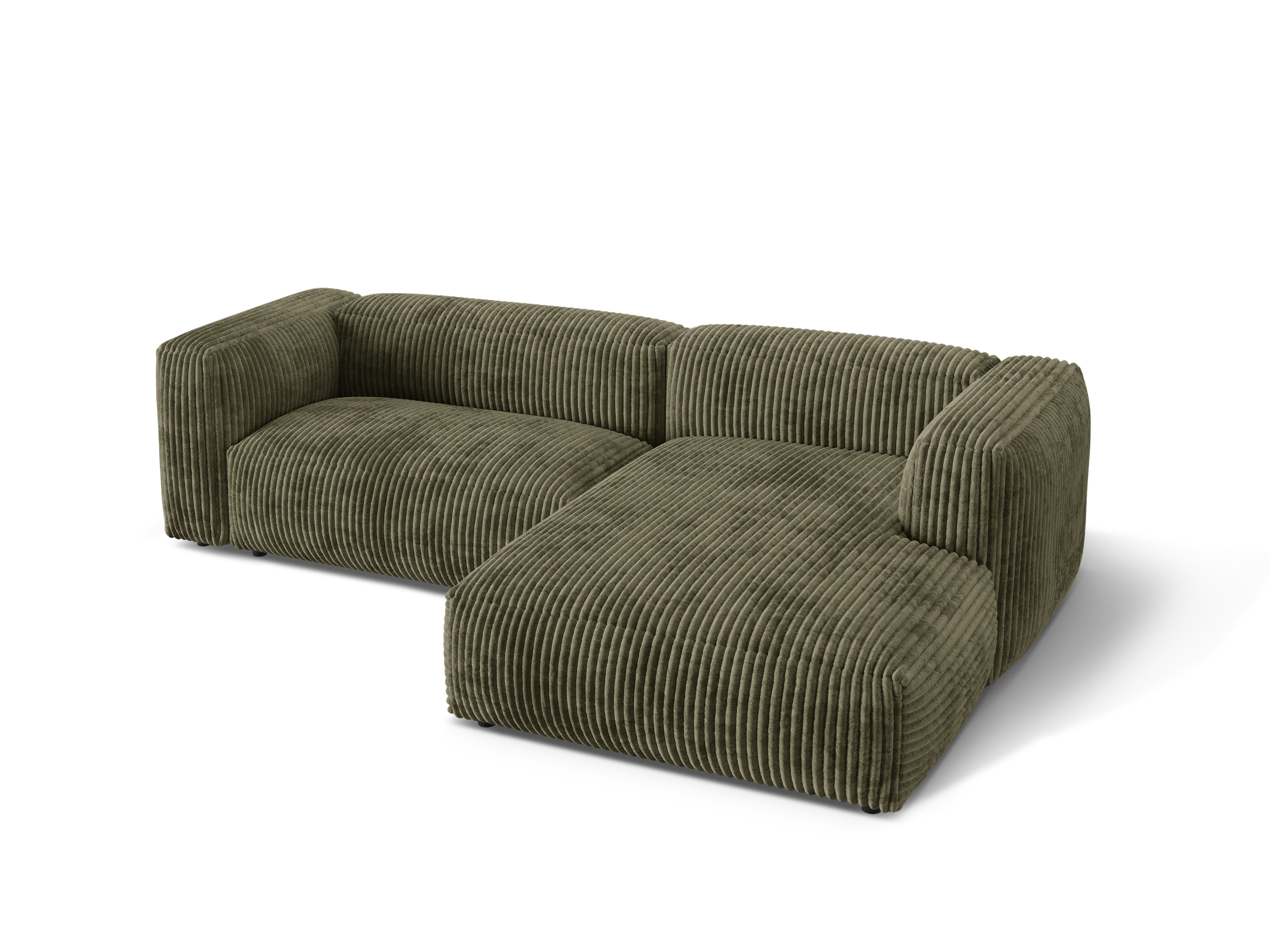 Martina Ecksofa, 280x176cm, Material: Cord