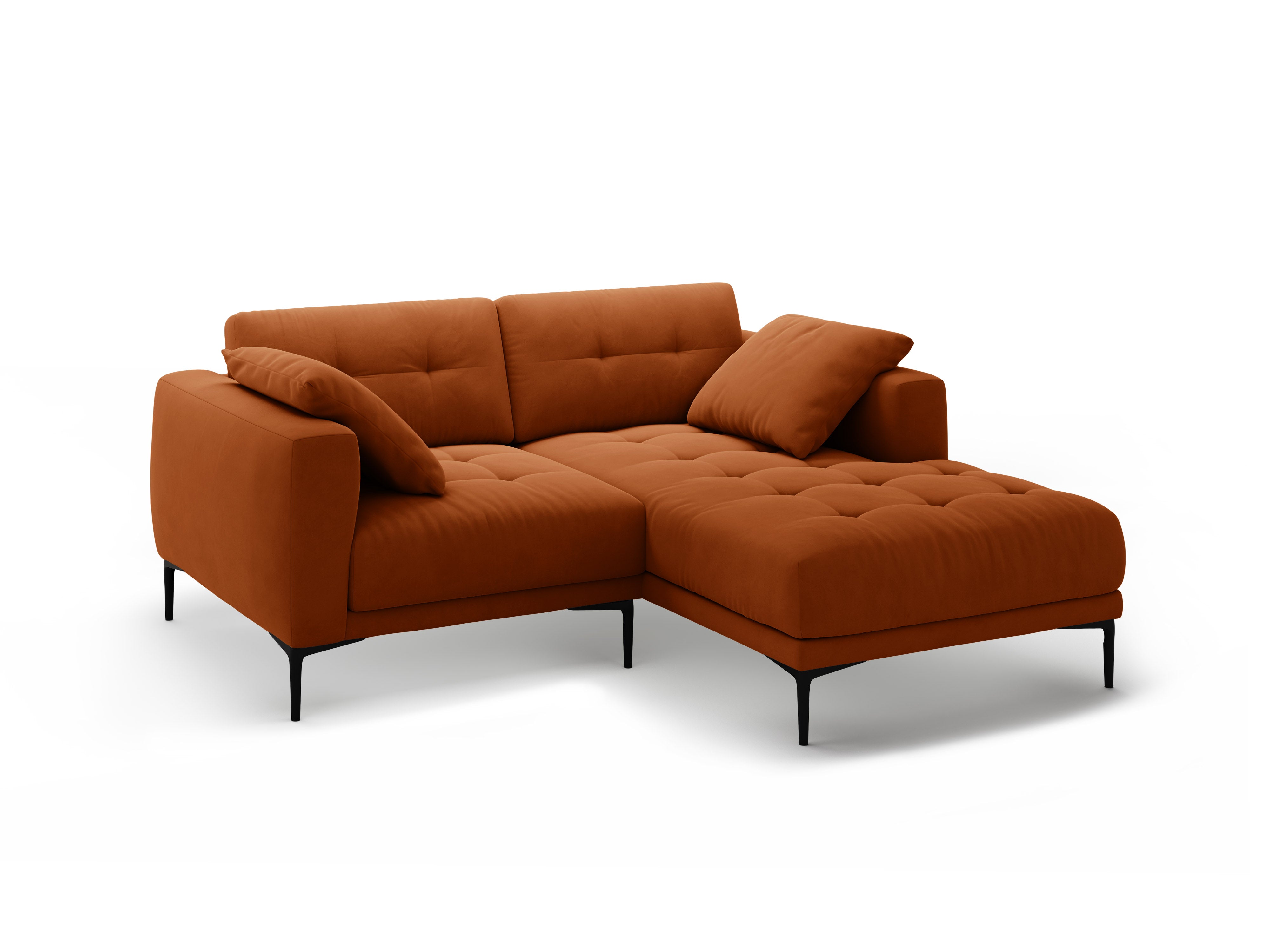 Eckgarnitur Bemy, 205x174cm, Material: Samt