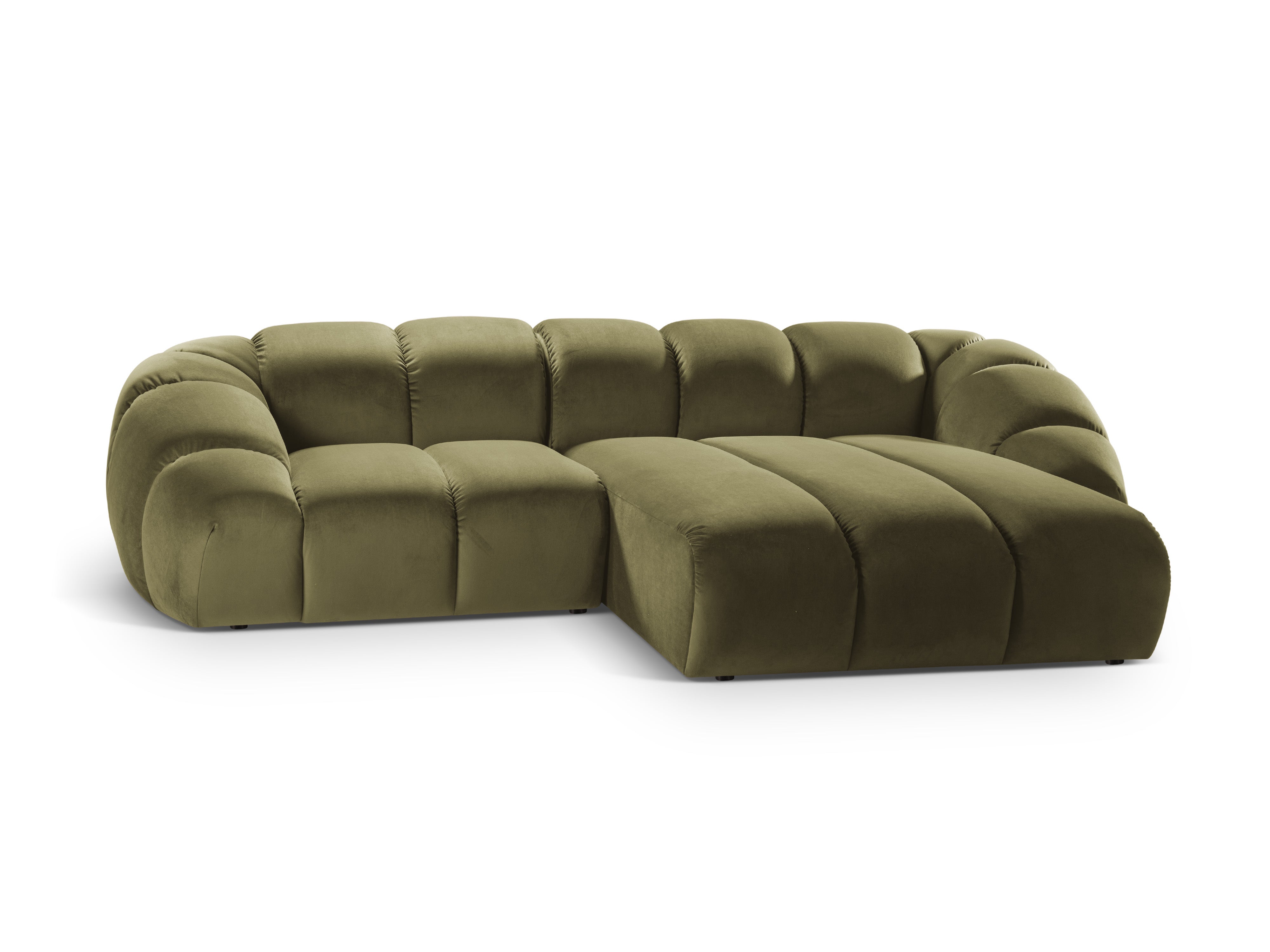 Ecksofa Diana 294x182cm, Material: Samt