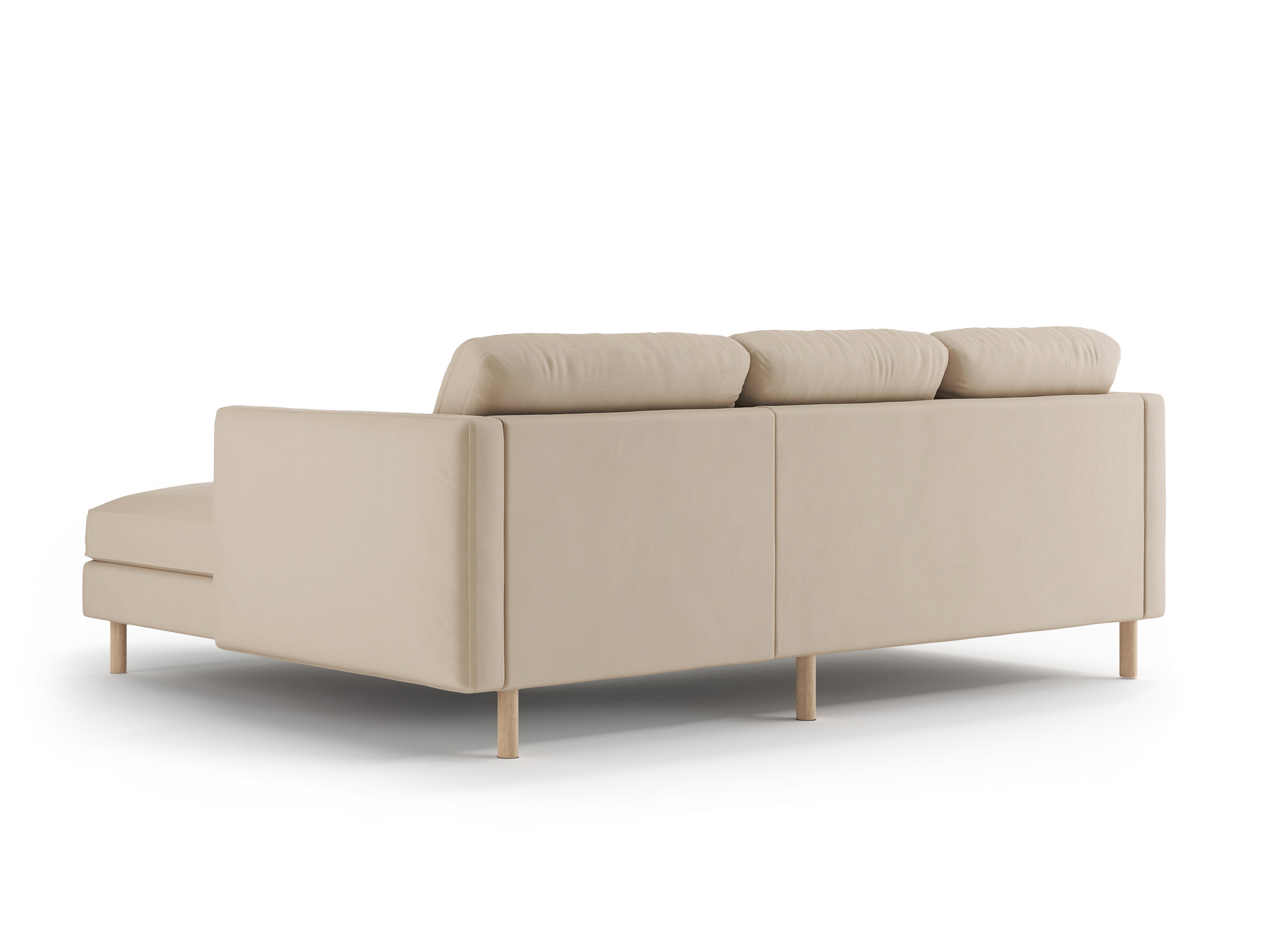 Sofa Eden, 3 Sitze, 223x150cm, Material: Samt