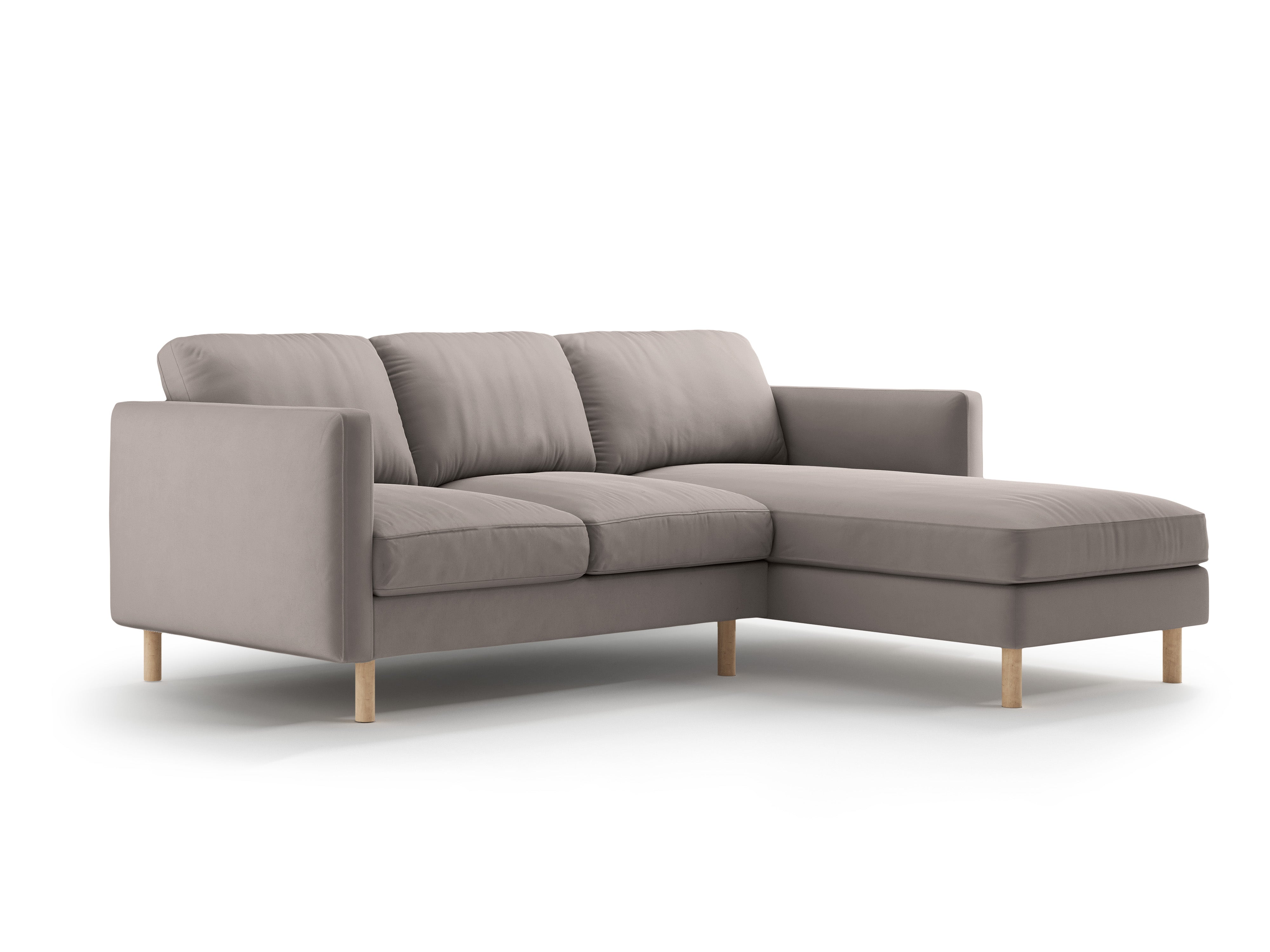 Sofa Eden, 3 Sitze, 223x150cm, Material: Samt