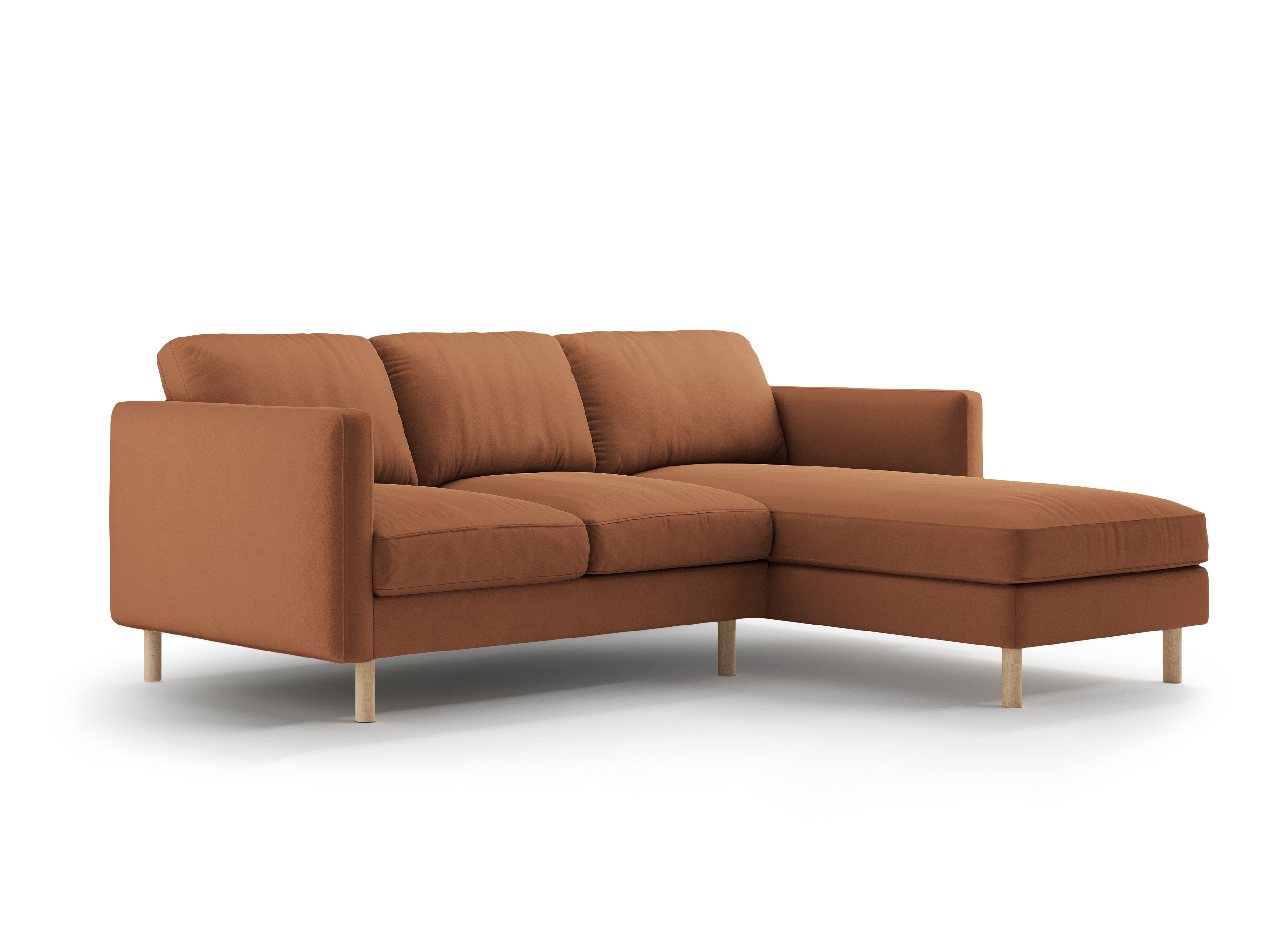Sofa Eden, 3 Sitze, 223x150cm, Material: Samt