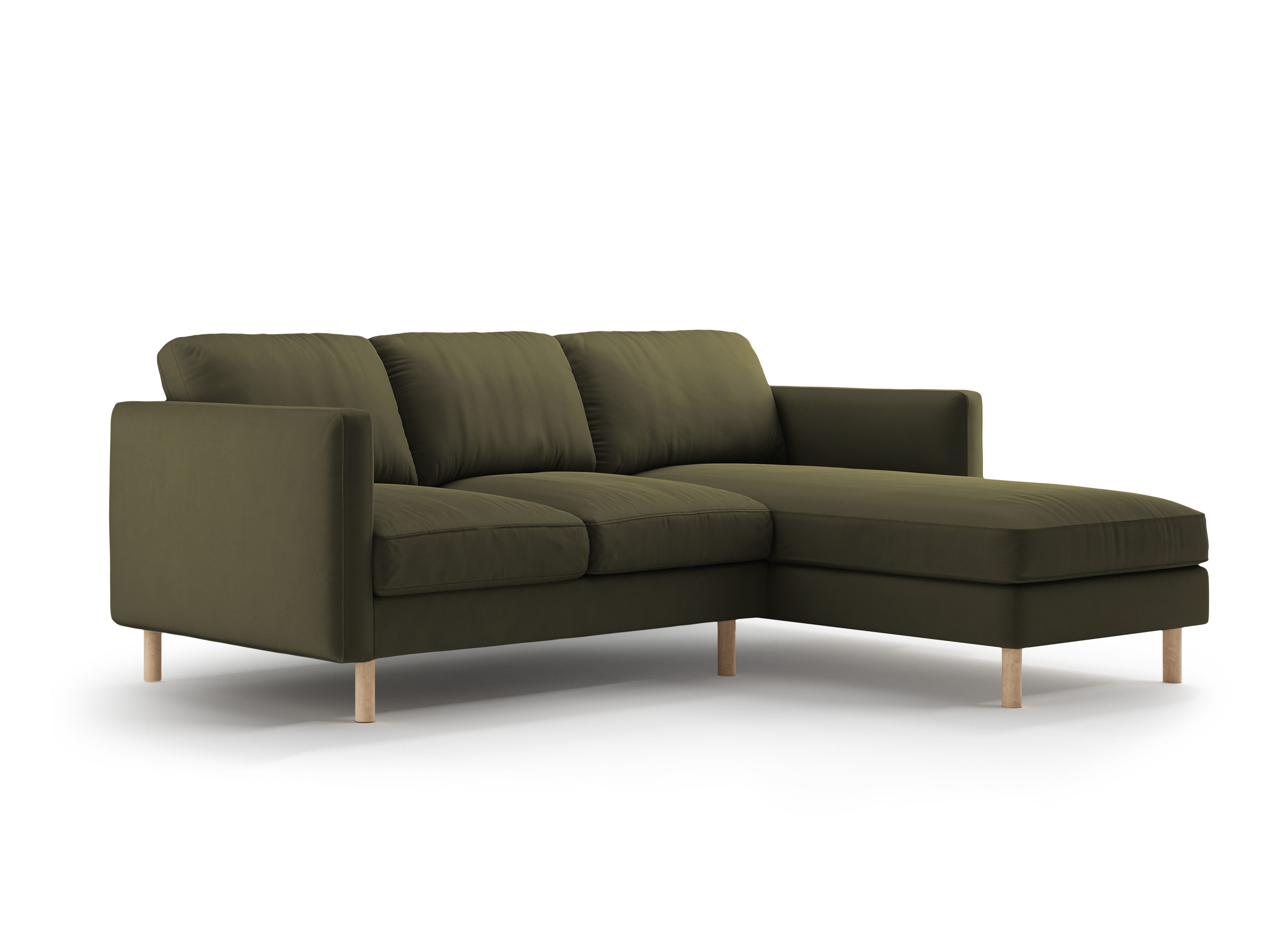 Sofa Eden, 3 Sitze, 223x150cm, Material: Samt