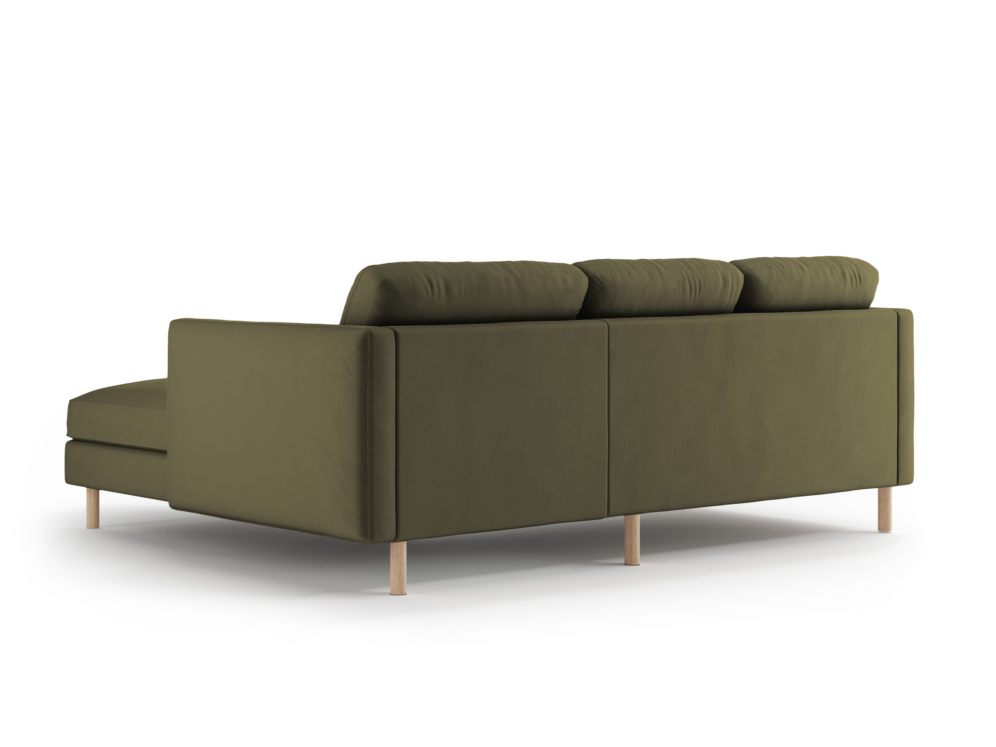 Sofa Eden, 3 Sitze, 223x150cm, Material: Samt