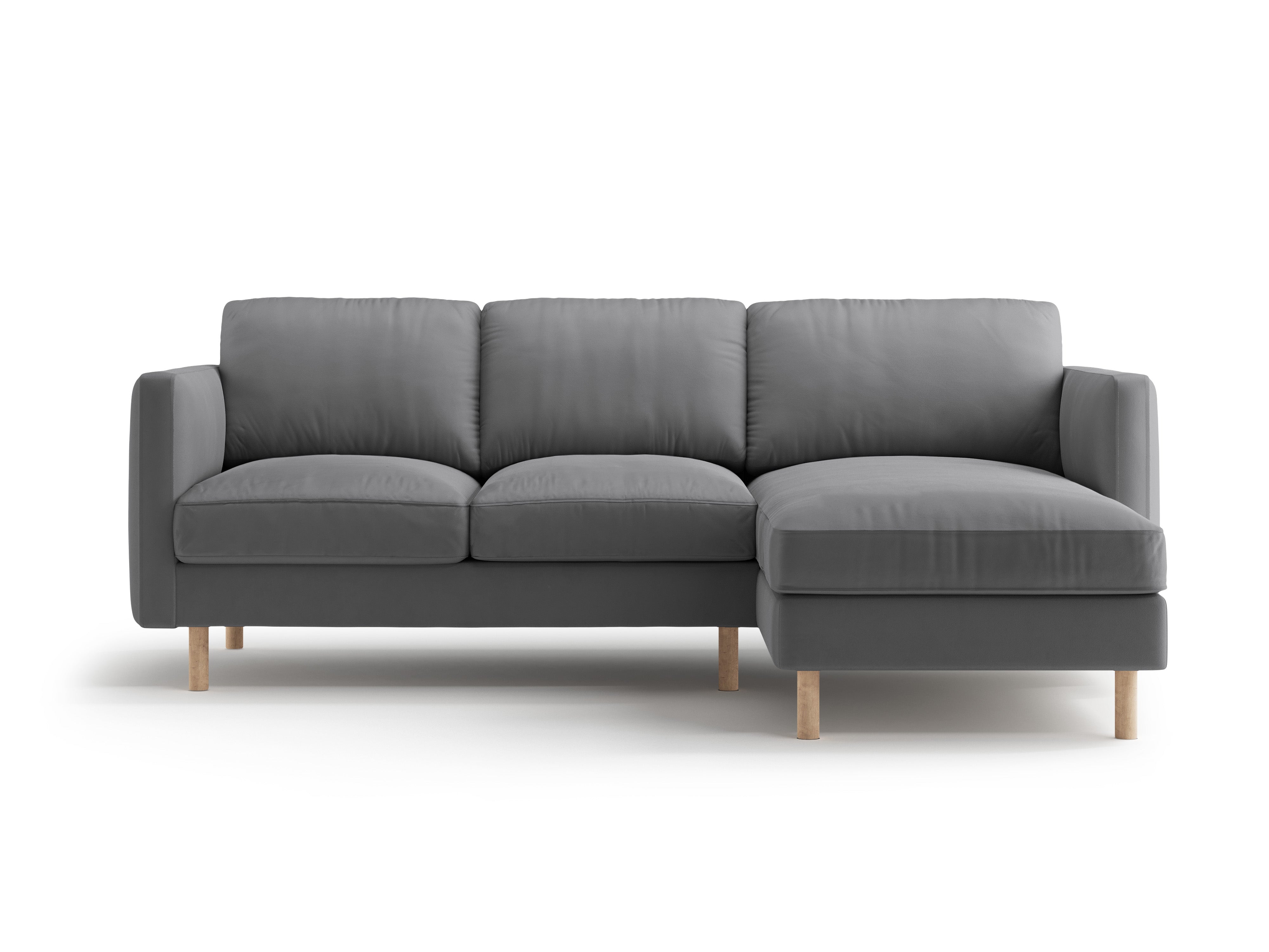 Sofa Eden, 3 Sitze, 223x150cm, Material: Samt