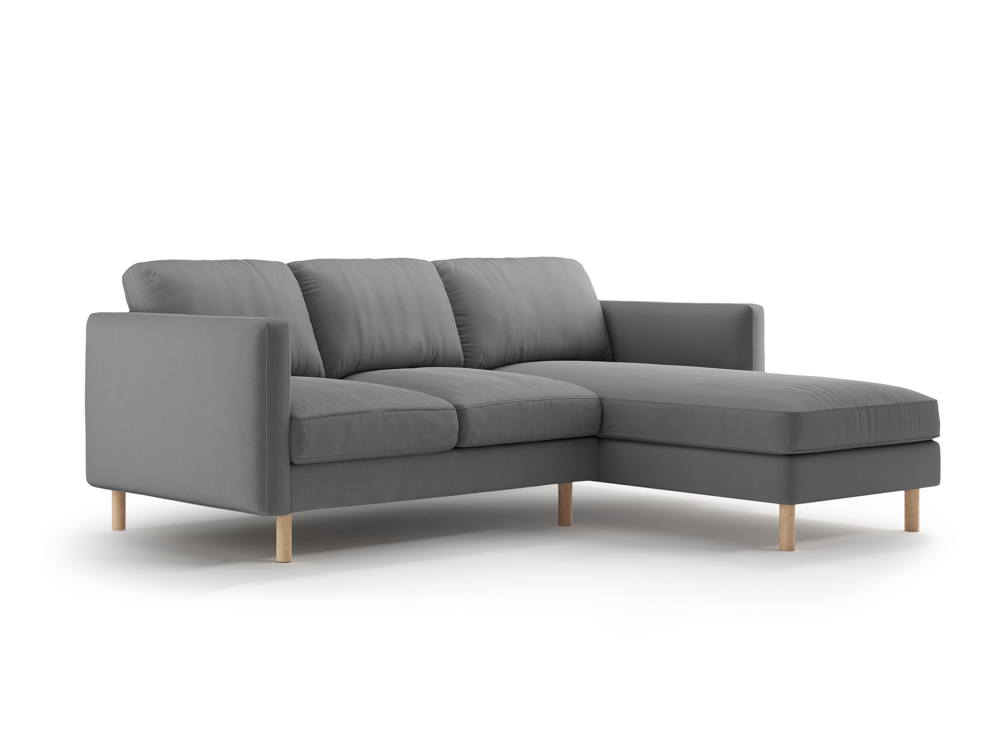 Sofa Eden, 3 Sitze, 223x150cm, Material: Samt