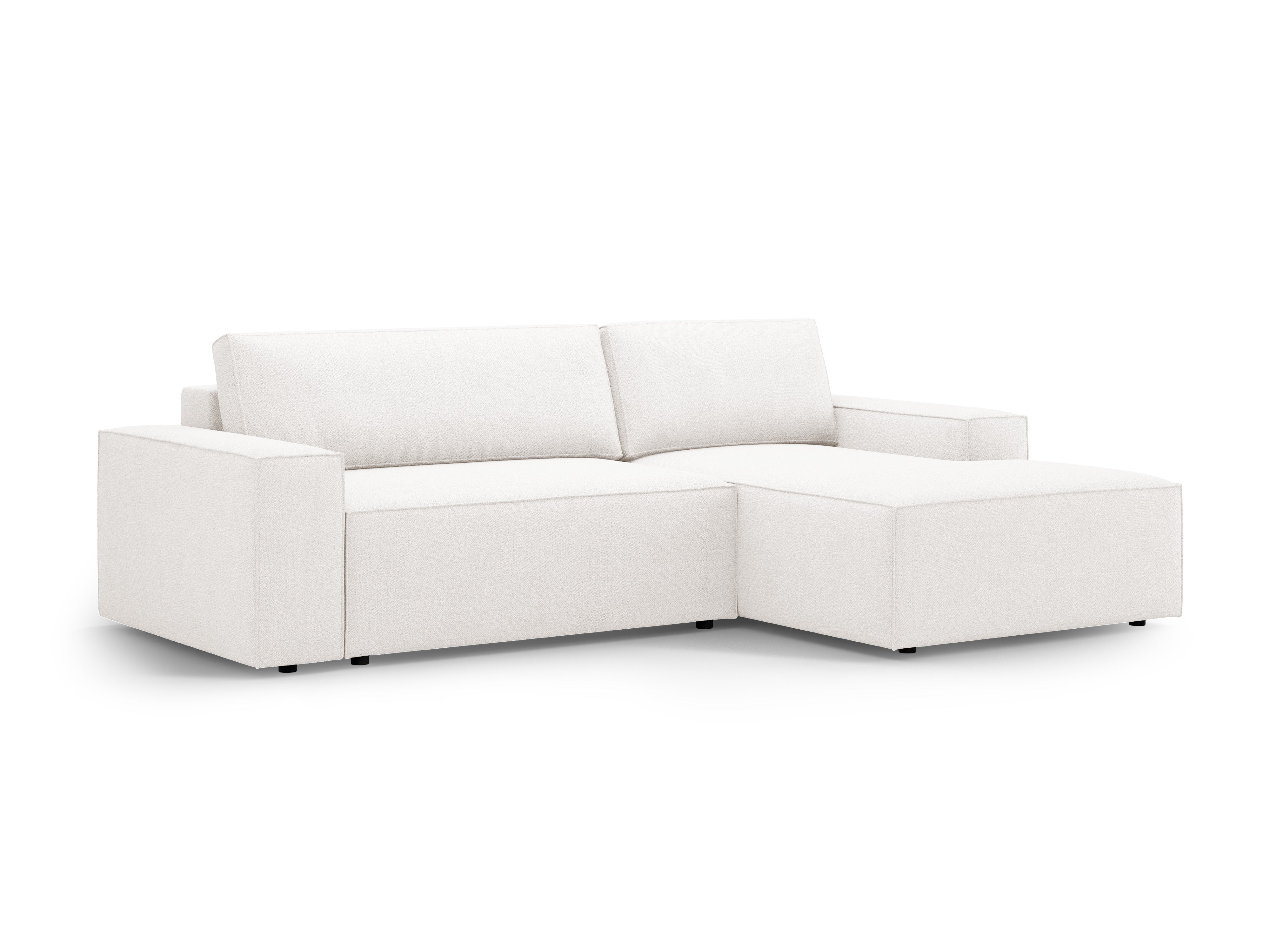 Ecksofa-Set Jodie, Material: Bouclé