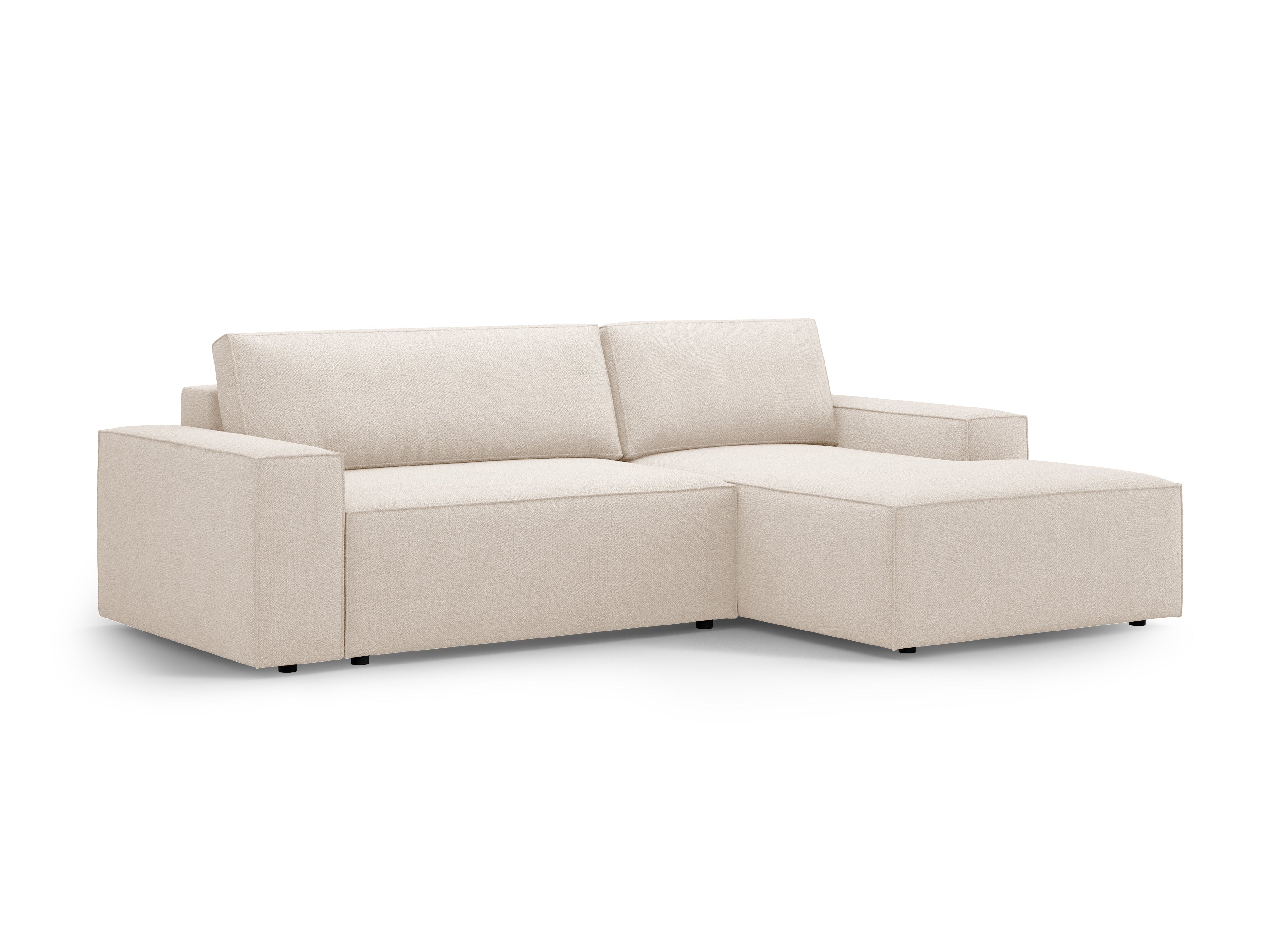 Ecksofa-Set Jodie, Material: Bouclé