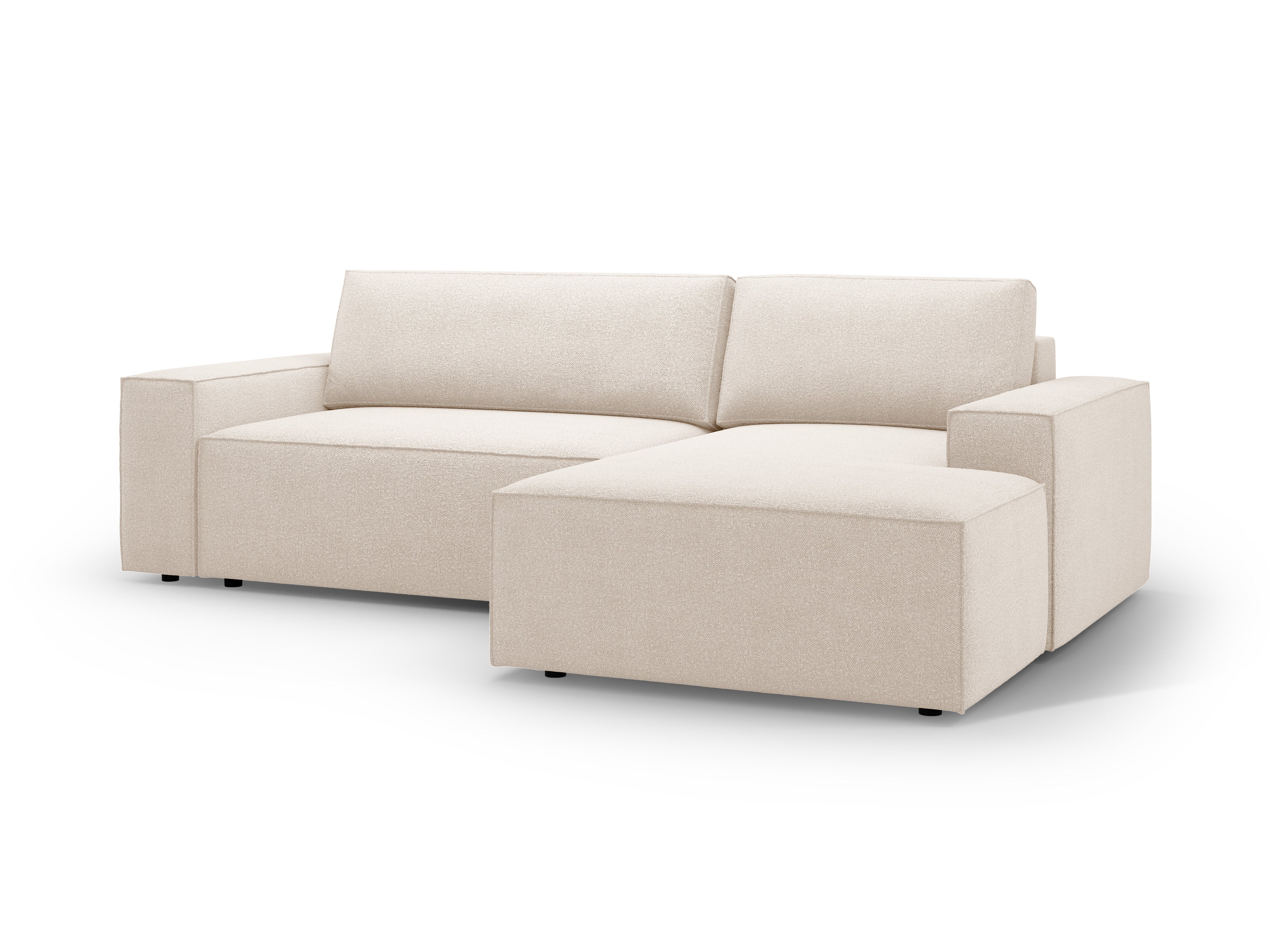 Ecksofa-Set Jodie, Material: Bouclé