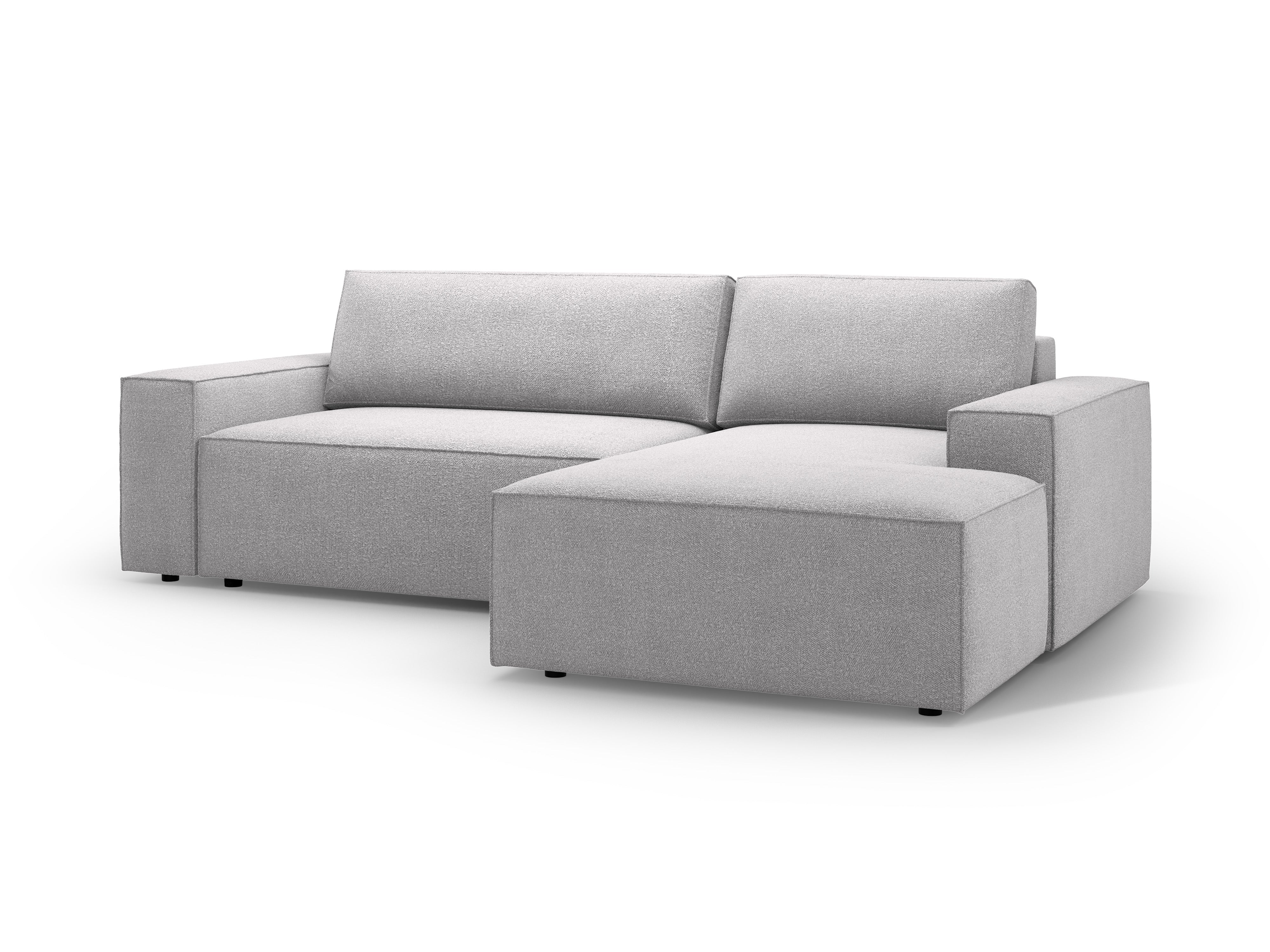 Ecksofa-Set Jodie, Material: Bouclé