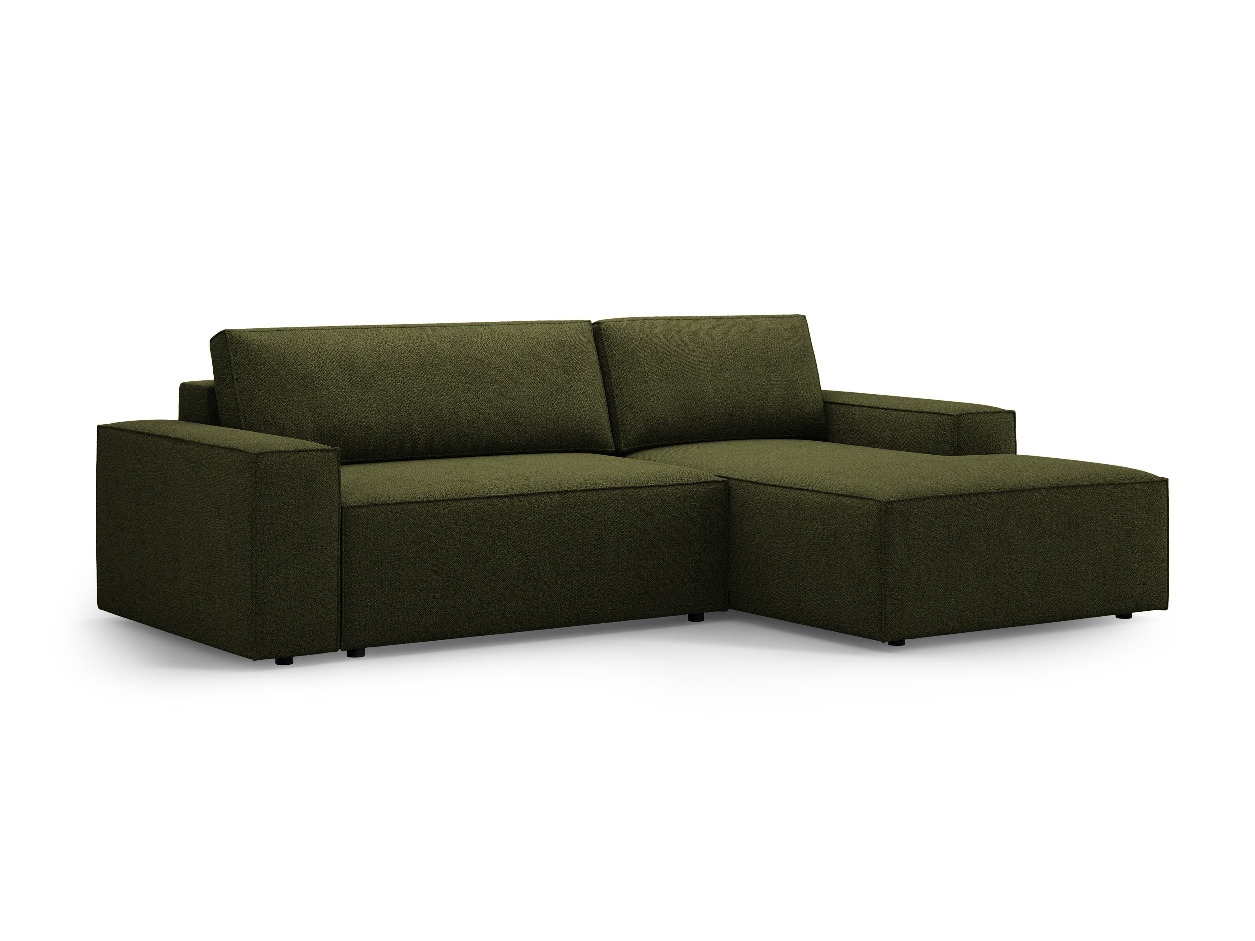 Ecksofa-Set Jodie, Material: Bouclé