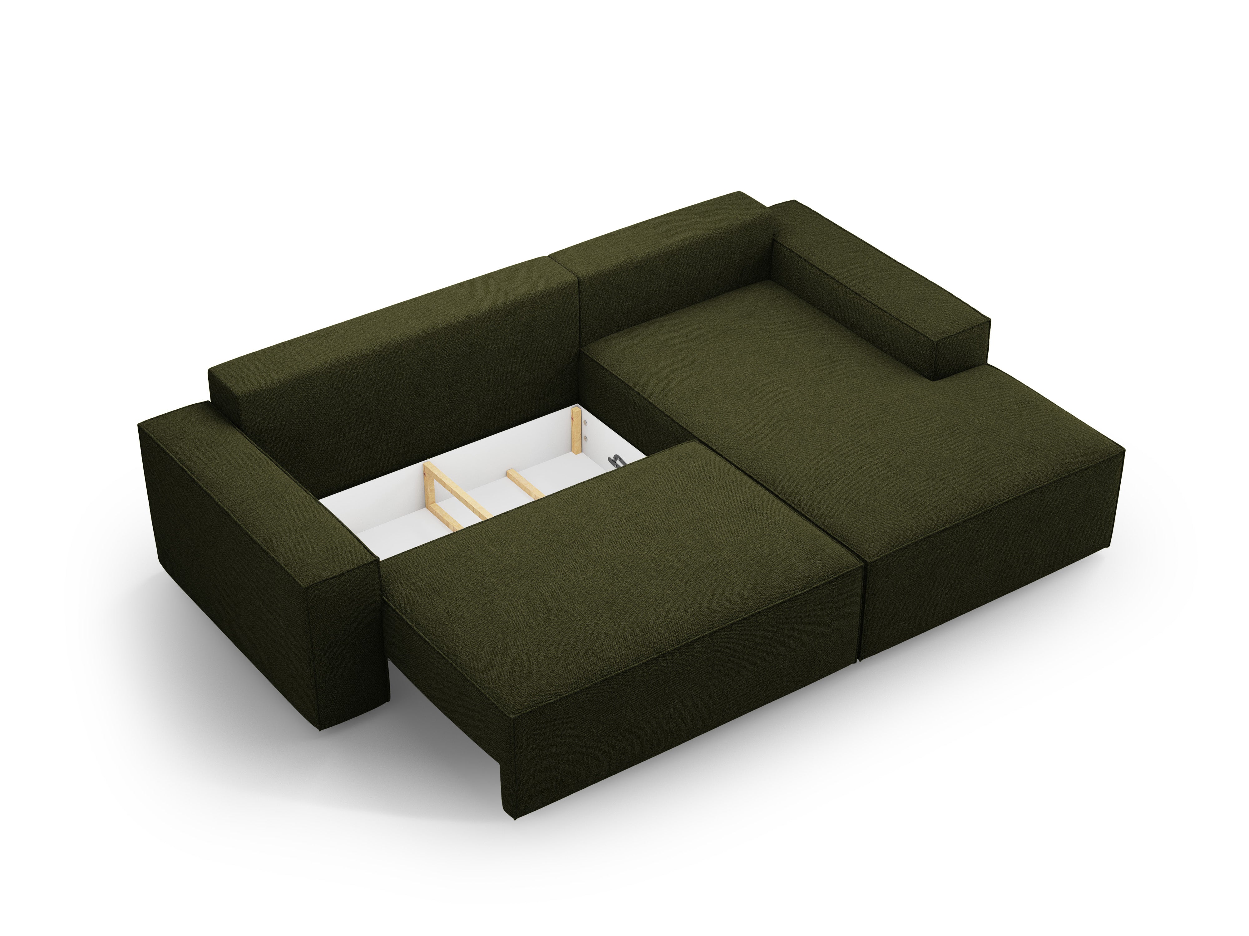 Ecksofa-Set Jodie, Material: Bouclé