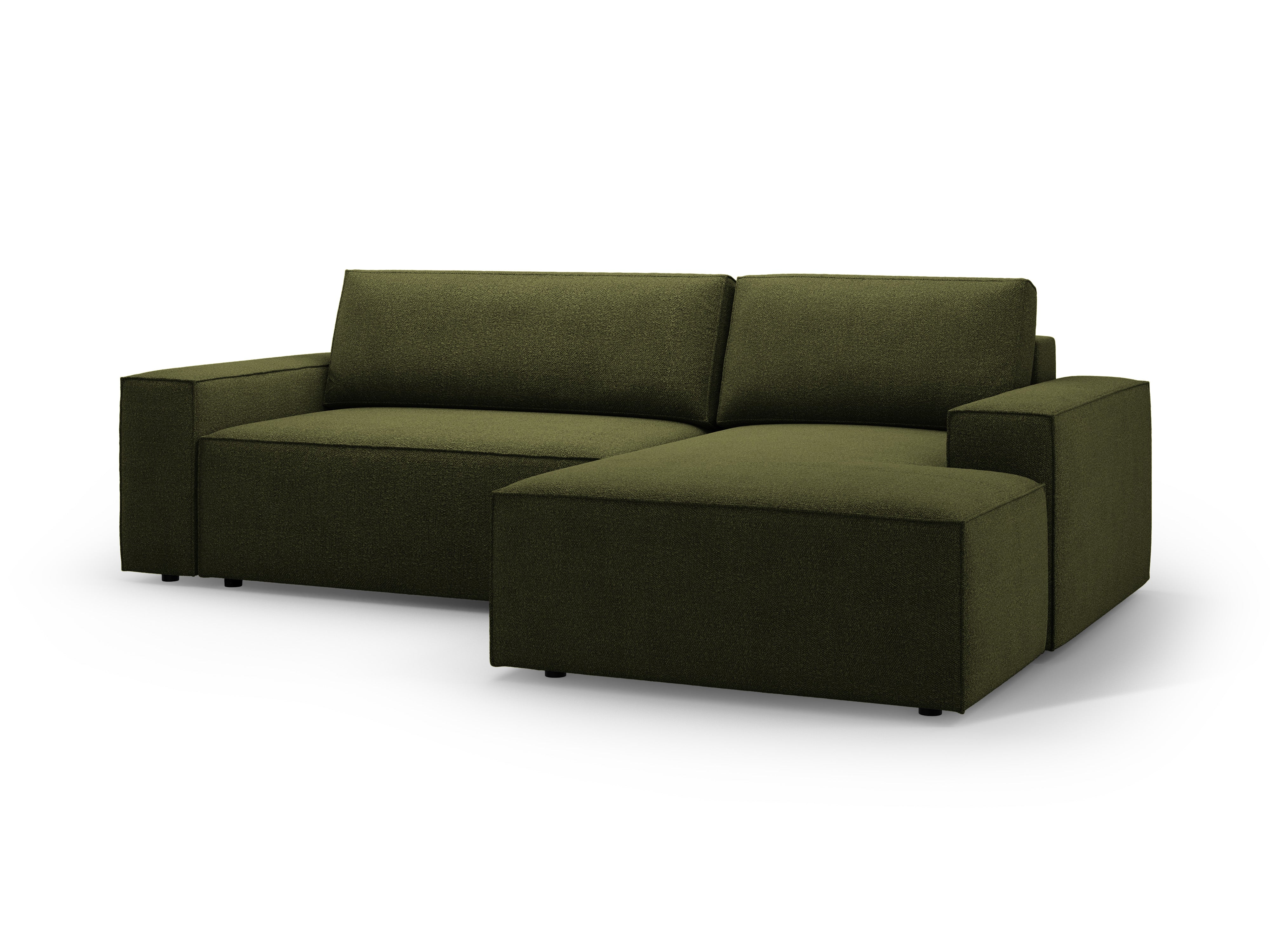 Ecksofa-Set Jodie, Material: Bouclé