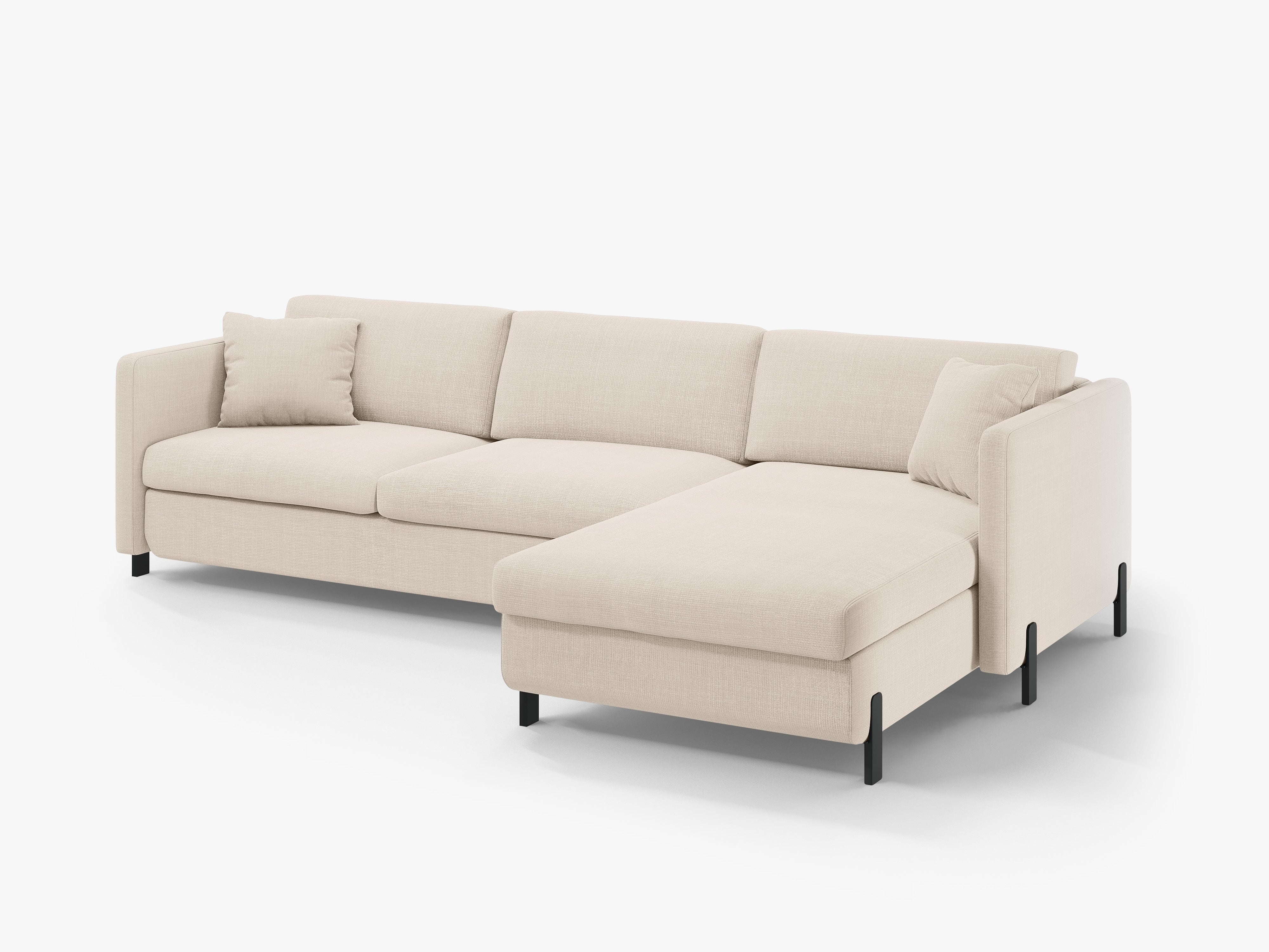 Ecksofa Gloria 280x170cm, Material: Strukturstoff