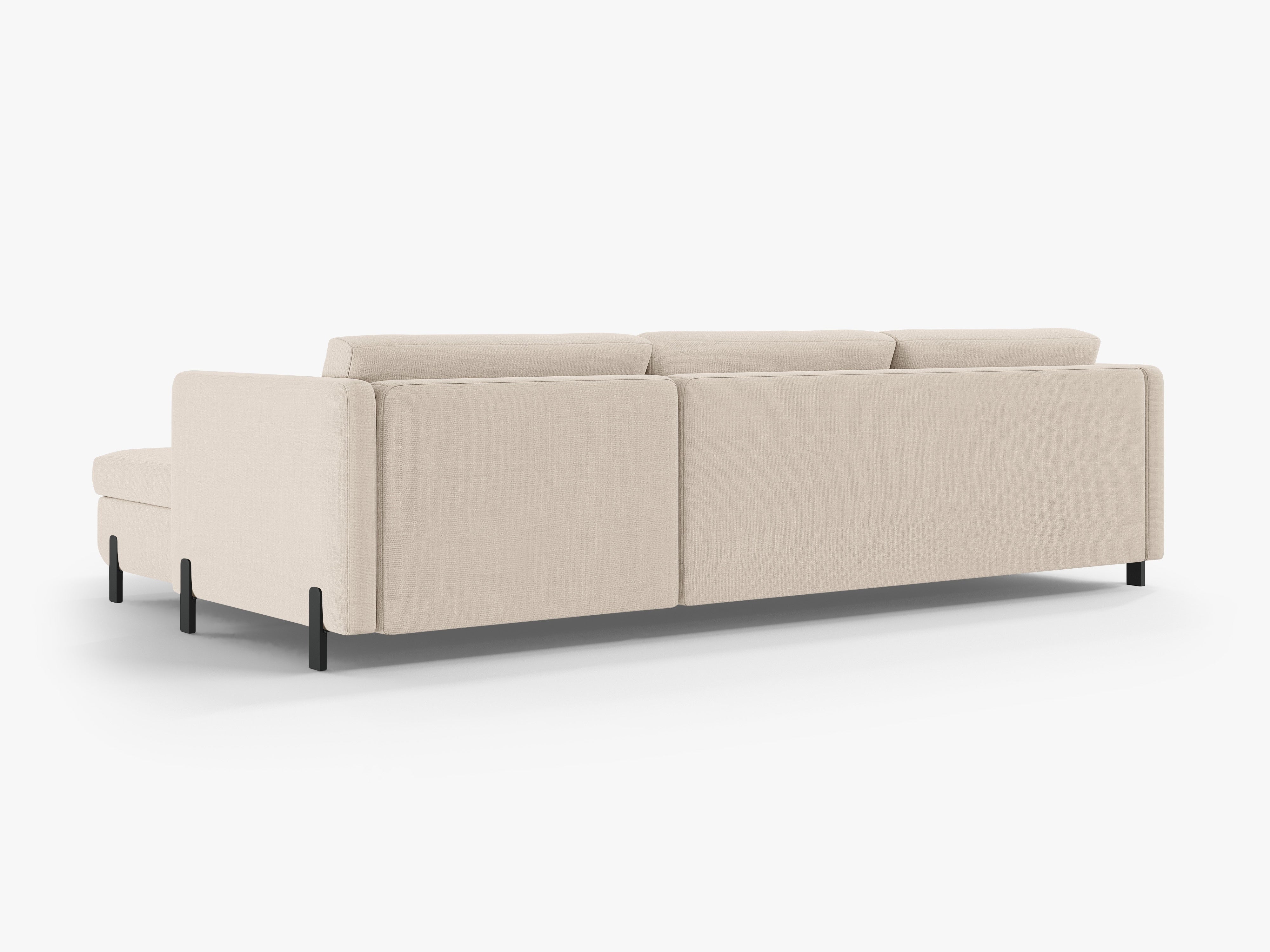 Ecksofa Gloria 280x170cm, Material: Strukturstoff