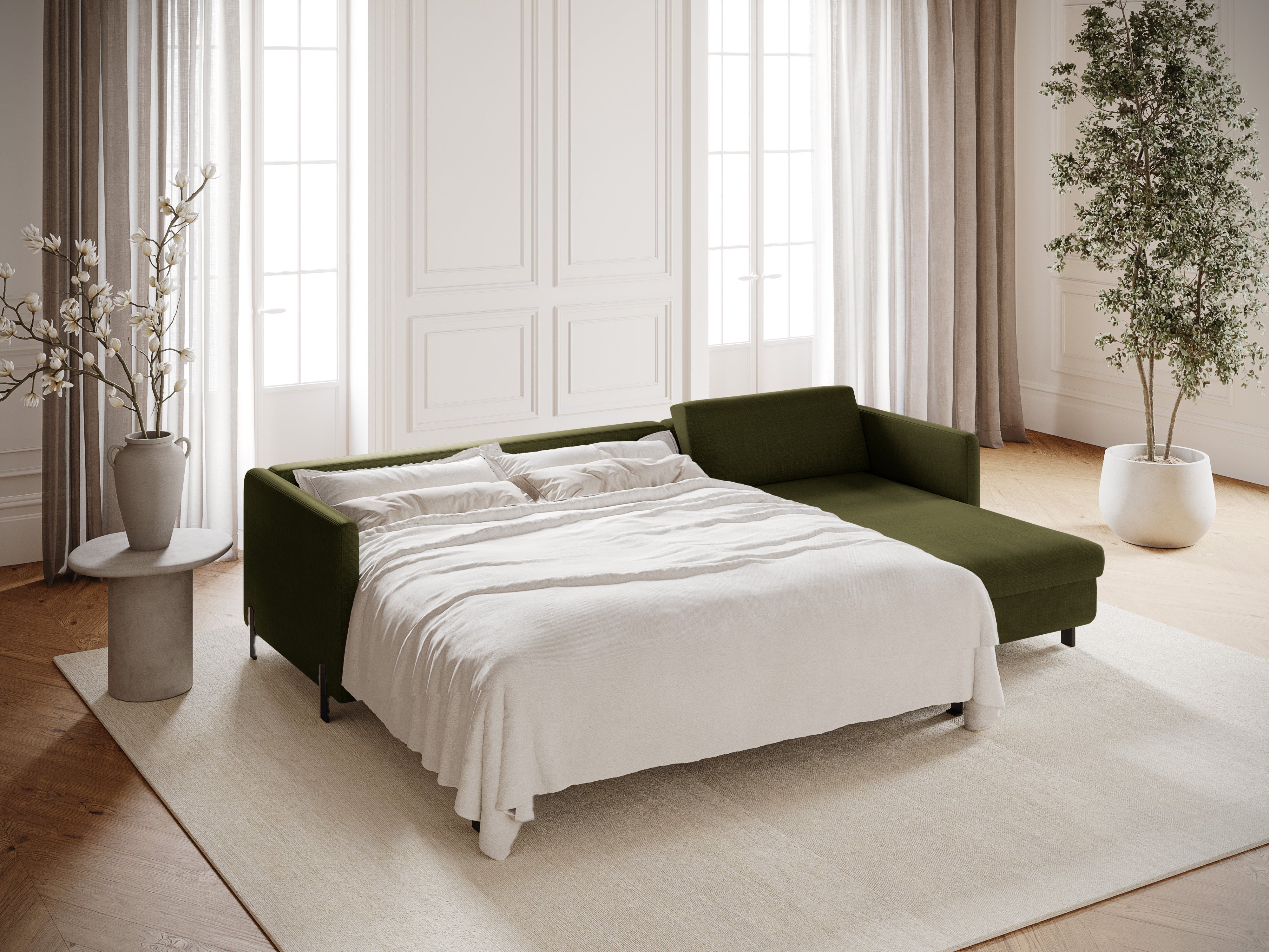 Ecksofa Gloria 280x170cm, Material: Strukturstoff