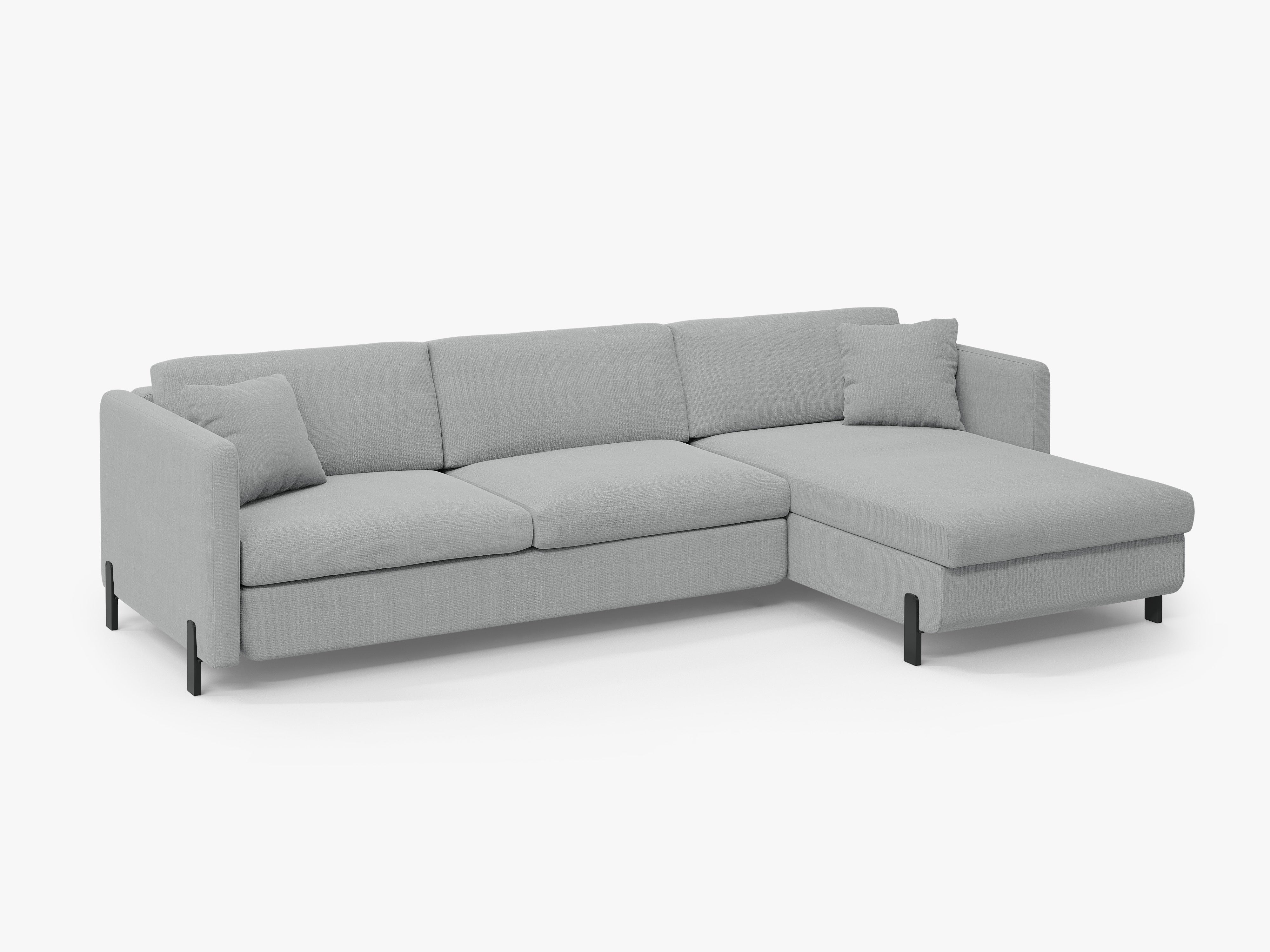 Ecksofa Gloria 280x170cm, Material: Strukturstoff