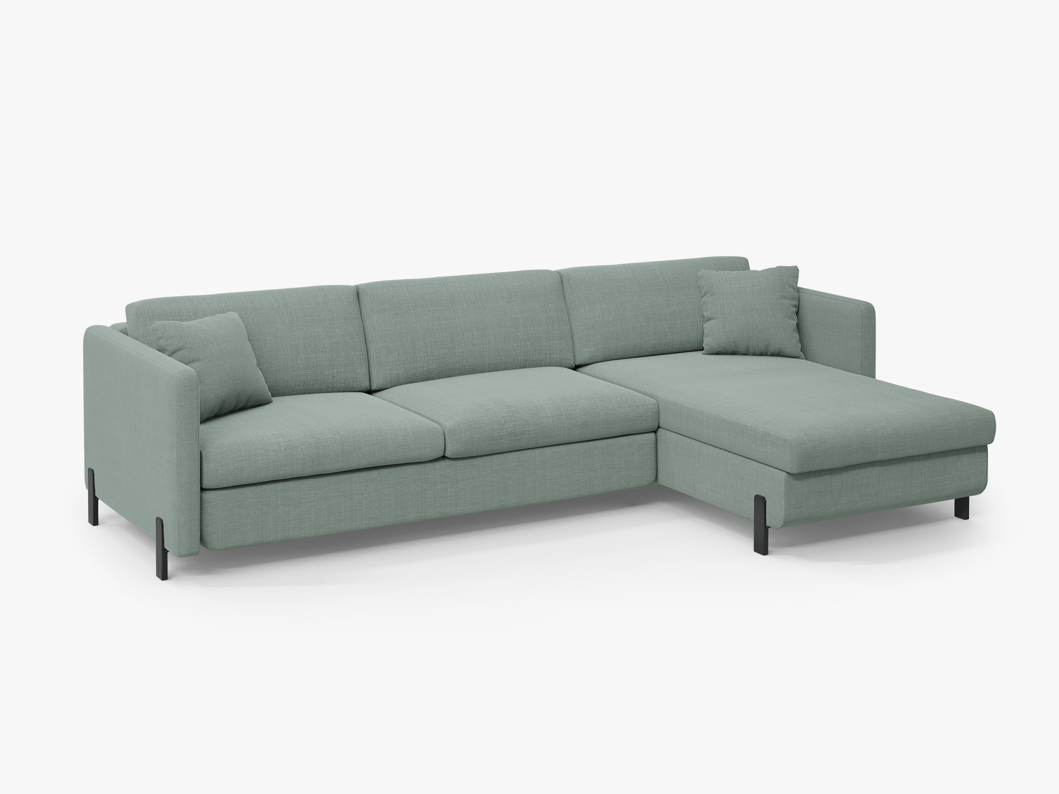 Ecksofa Gloria 280x170cm, Material: Strukturstoff