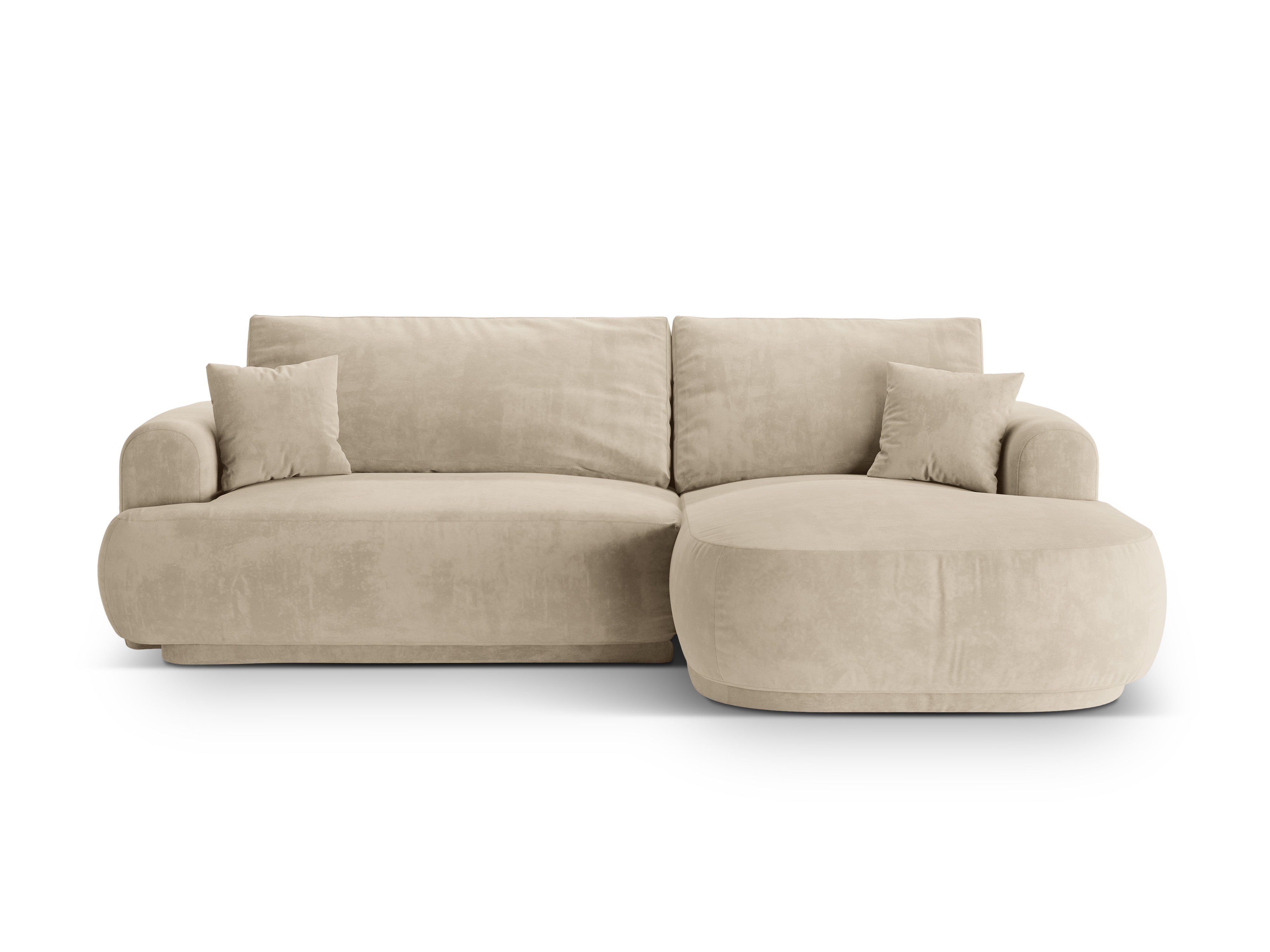 Ecksofa Ella 271x174cm, Material: Samt