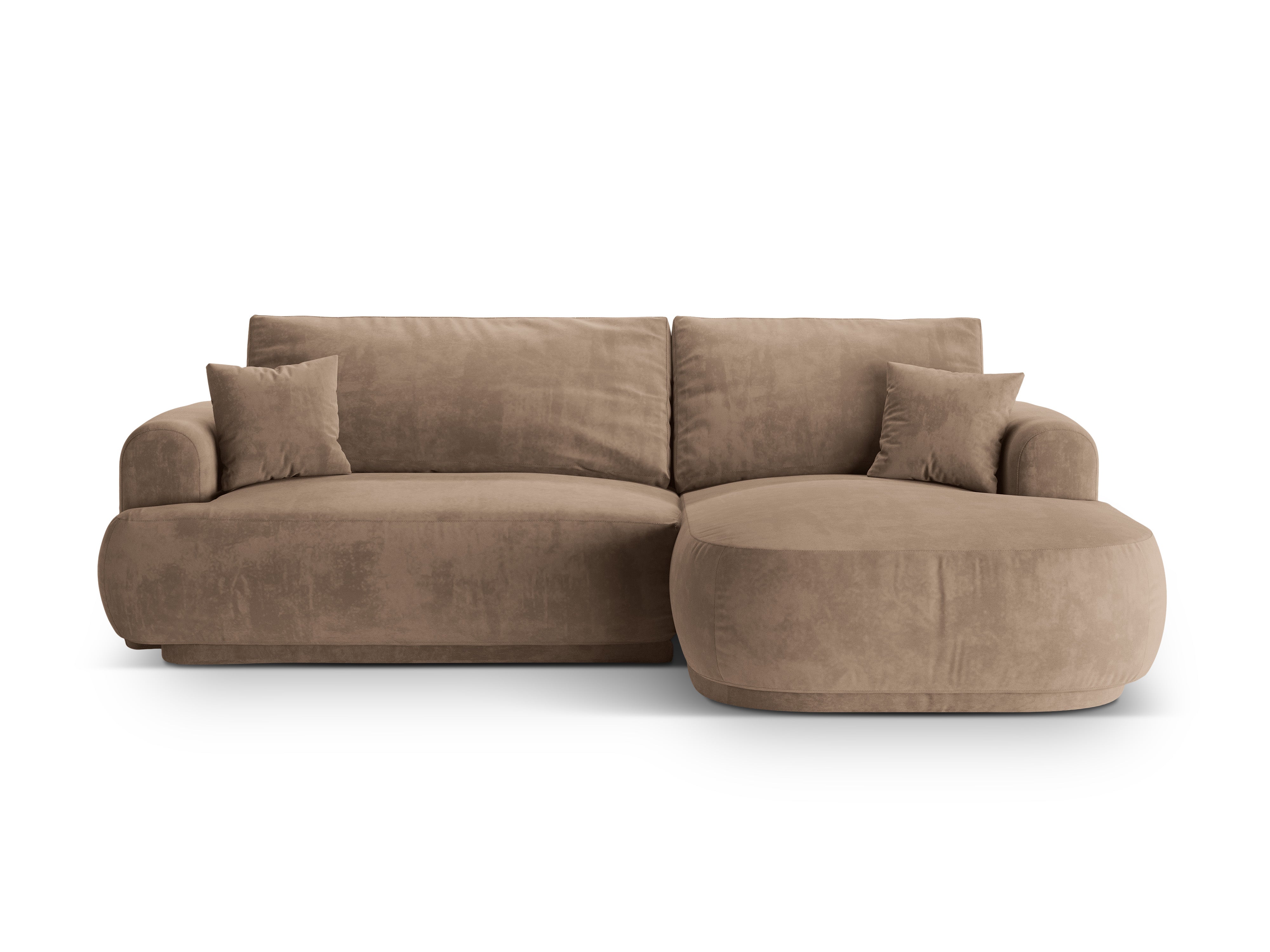 Ecksofa Ella 271x174cm, Material: Samt