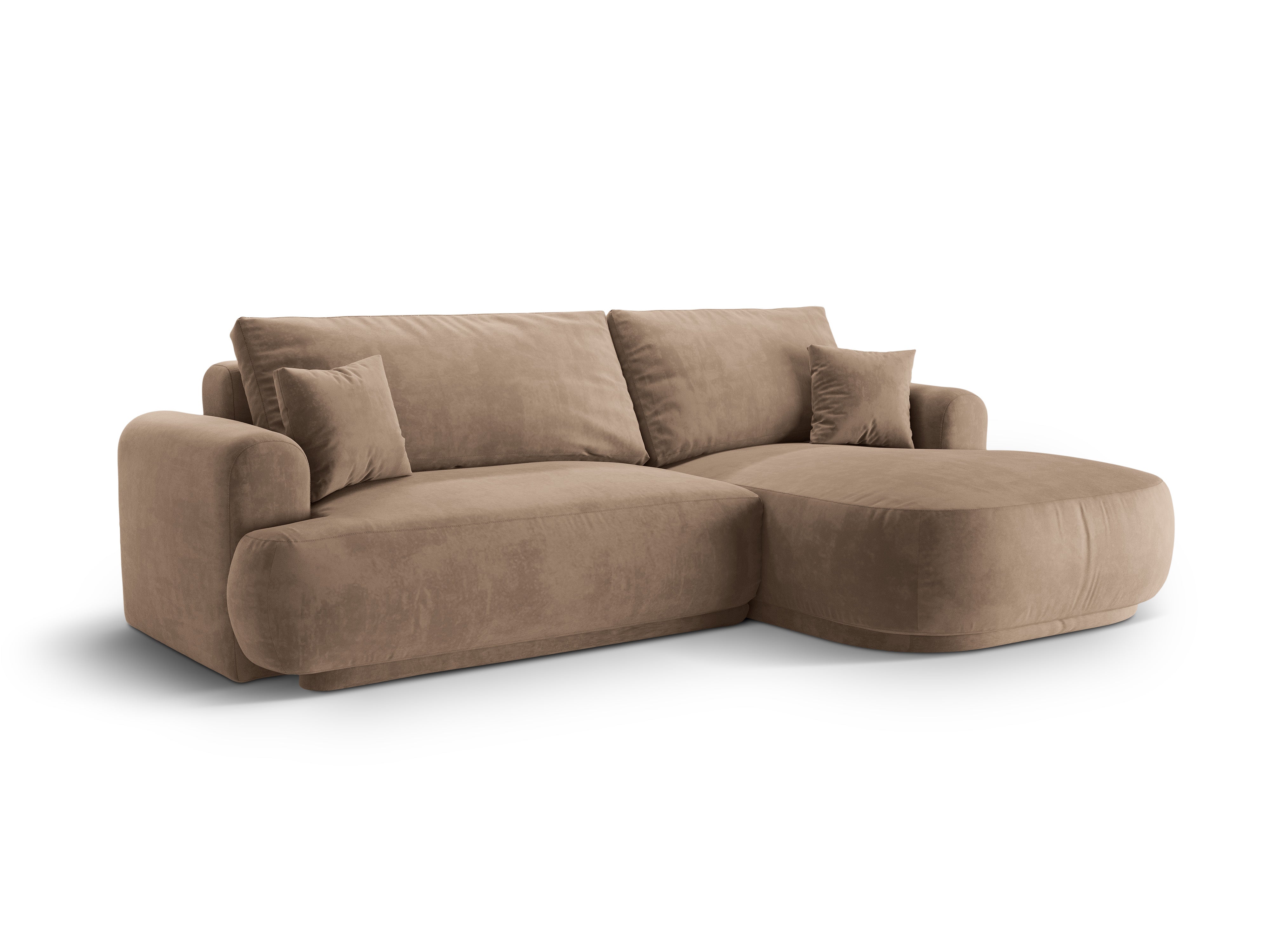 Ecksofa Ella 271x174cm, Material: Samt