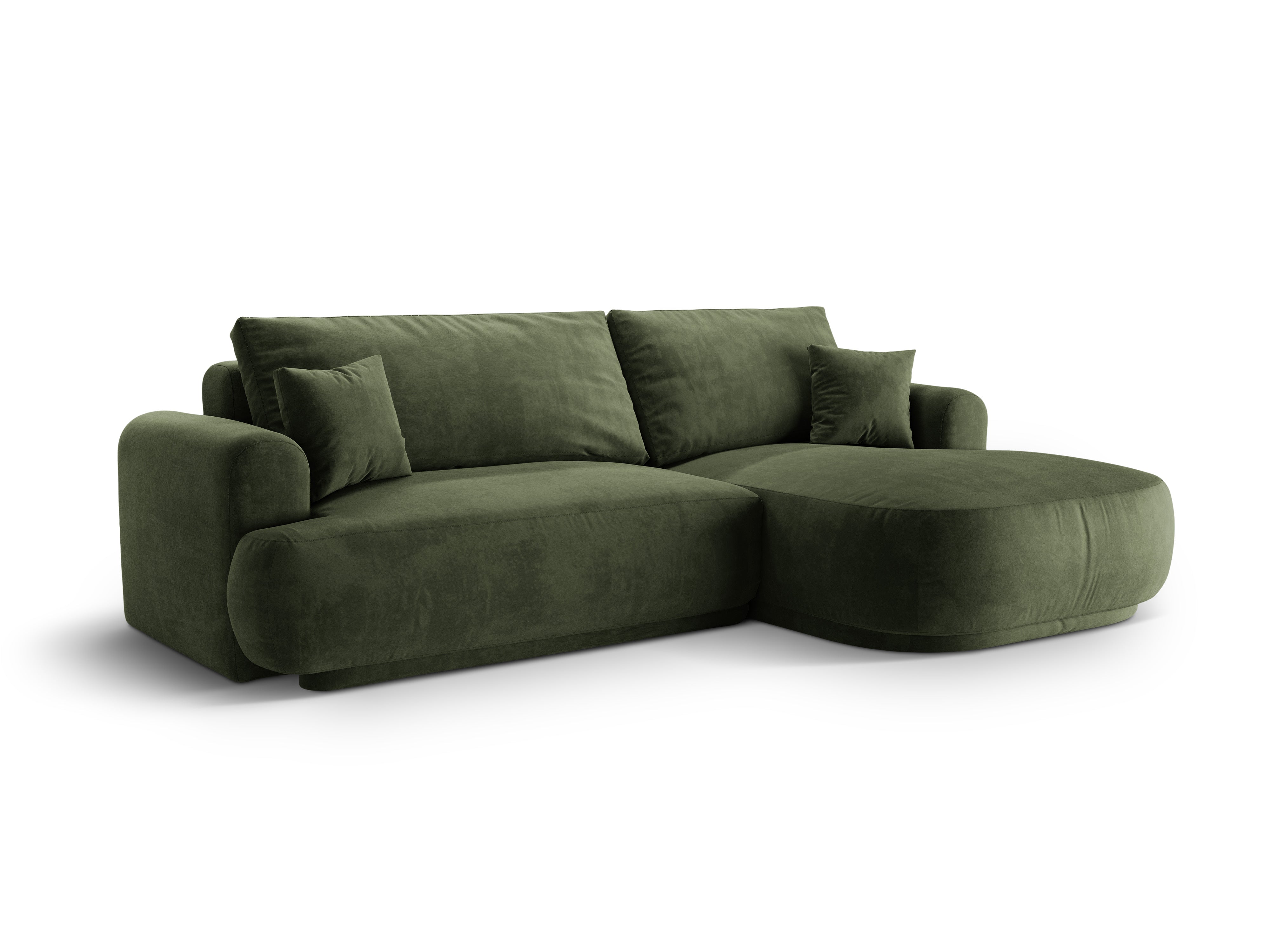 Ecksofa Ella 271x174cm, Material: Samt