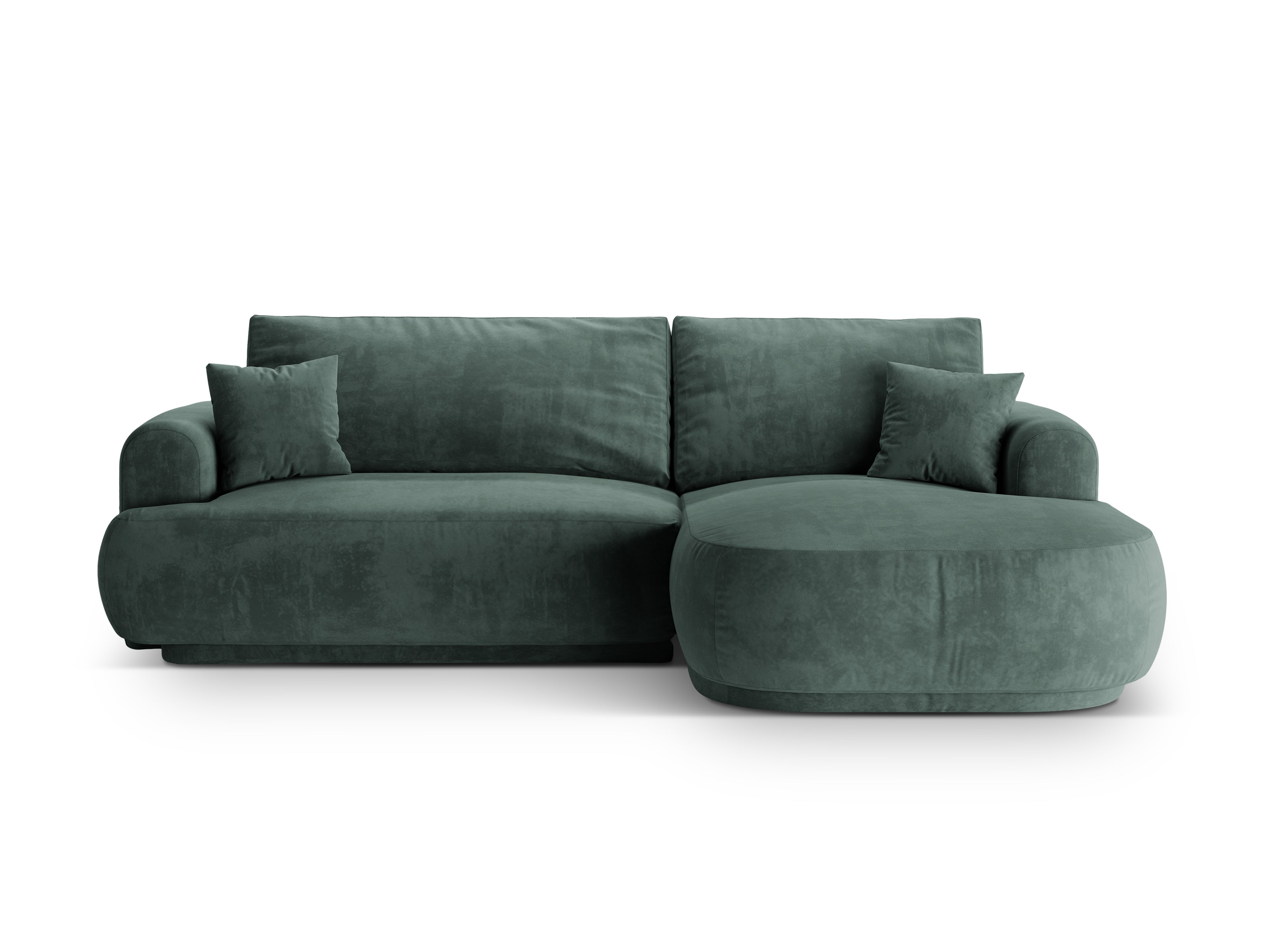 Ecksofa Ella 271x174cm, Material: Samt