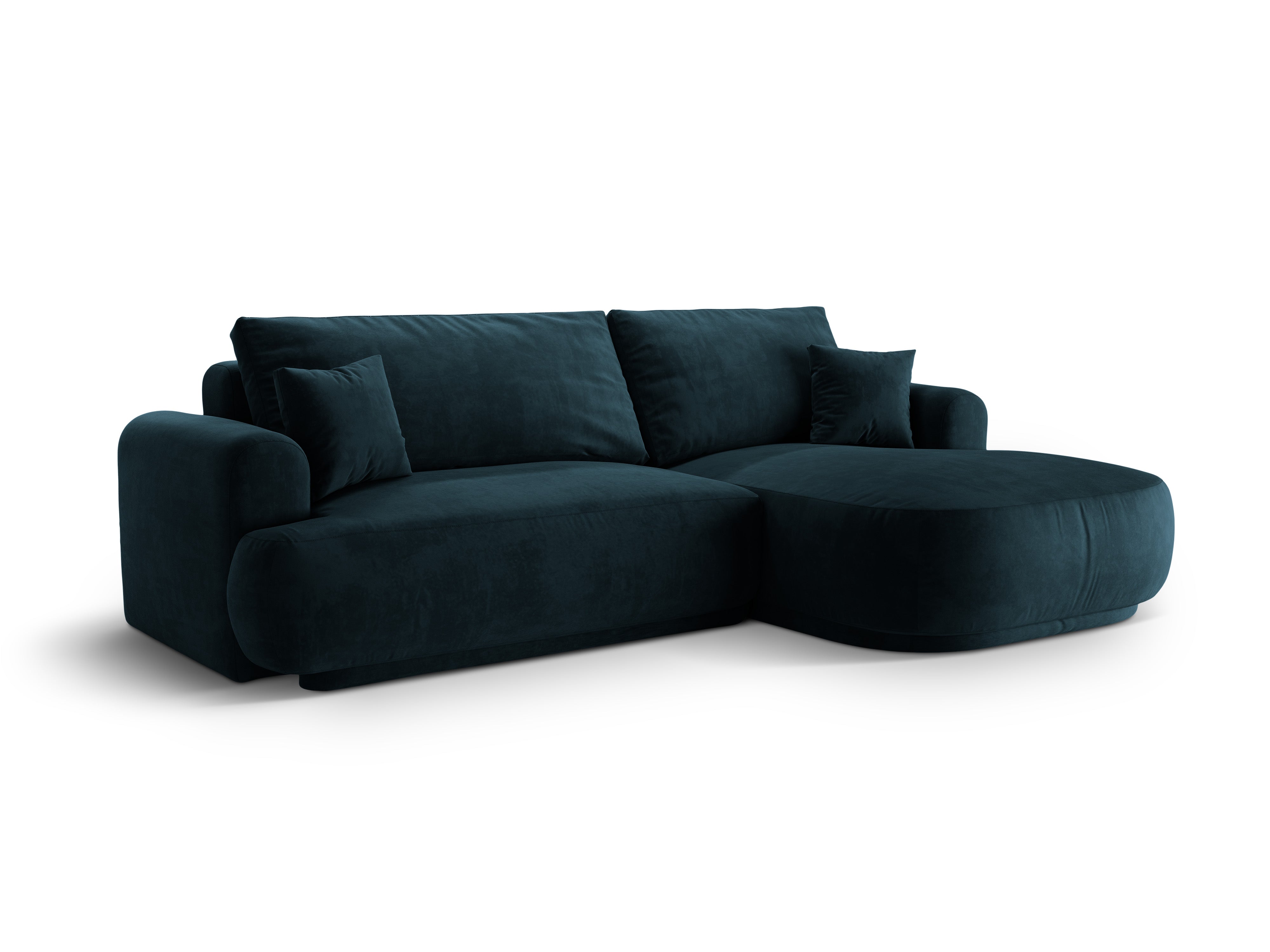 Ecksofa Ella 271x174cm, Material: Samt