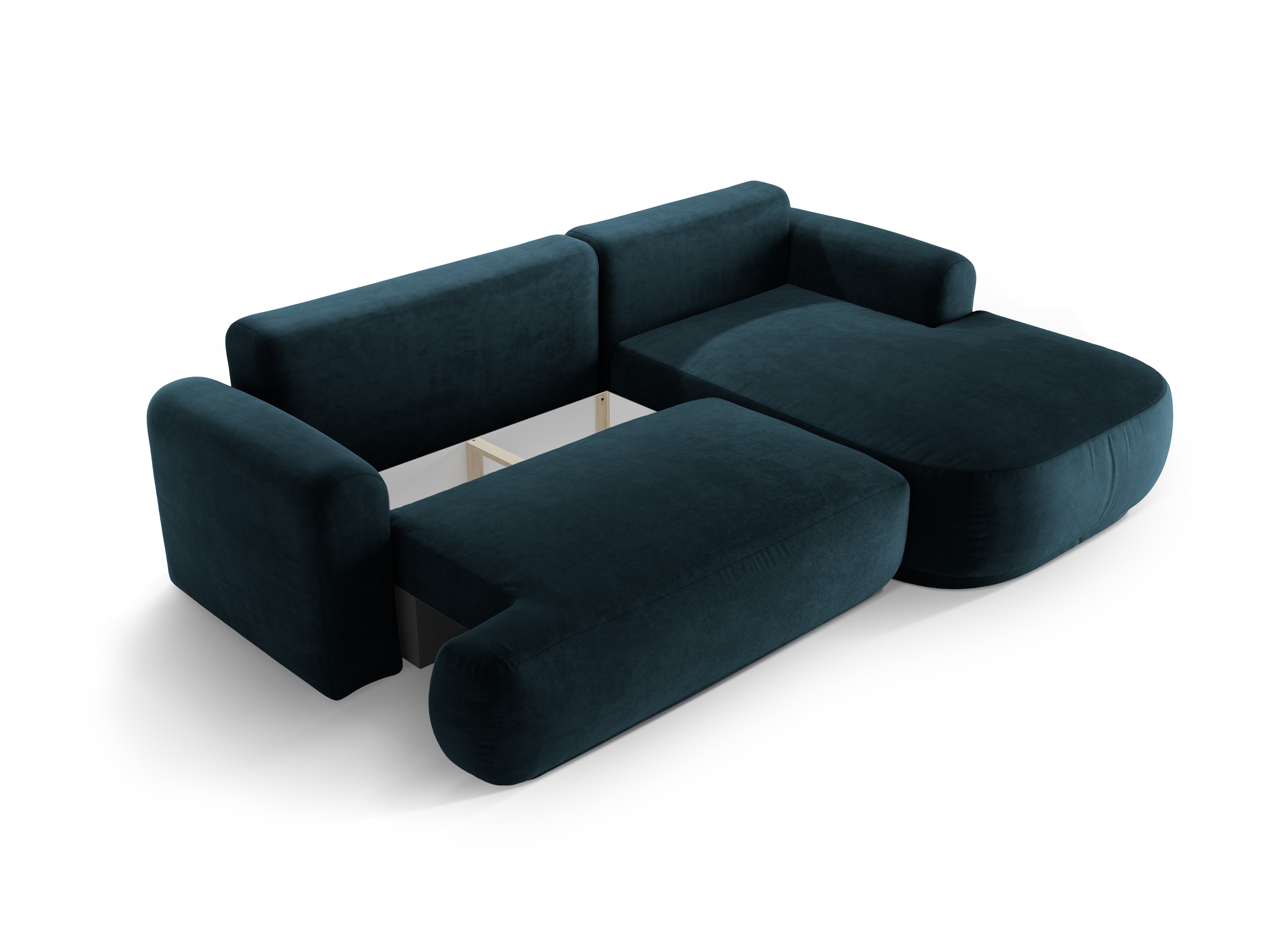 Ecksofa Ella 271x174cm, Material: Samt