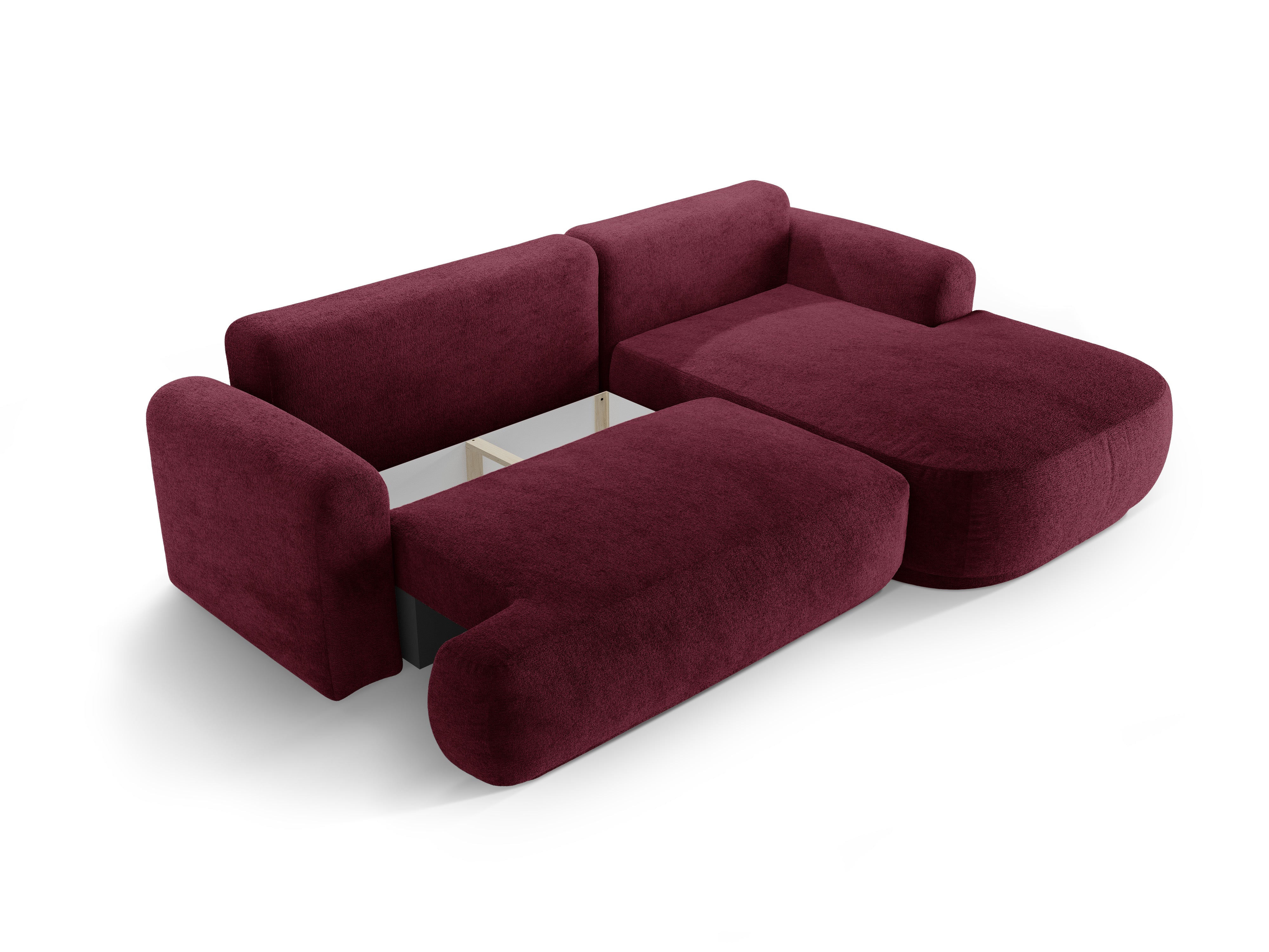 Ecksofa Ella 271x174cm, Material: Strukturstoff