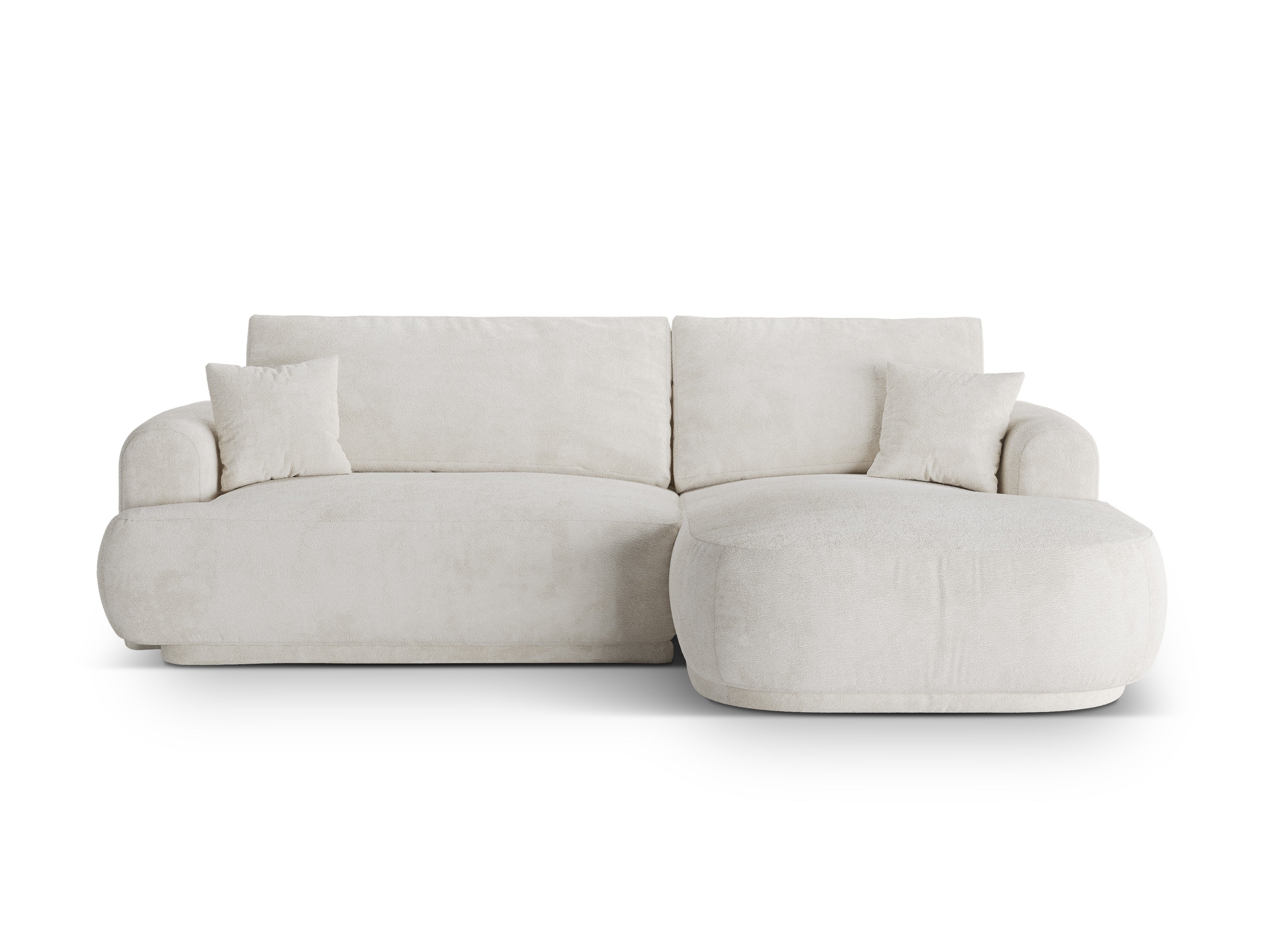 Ecksofa Ella 271x174cm, Material: Boucle