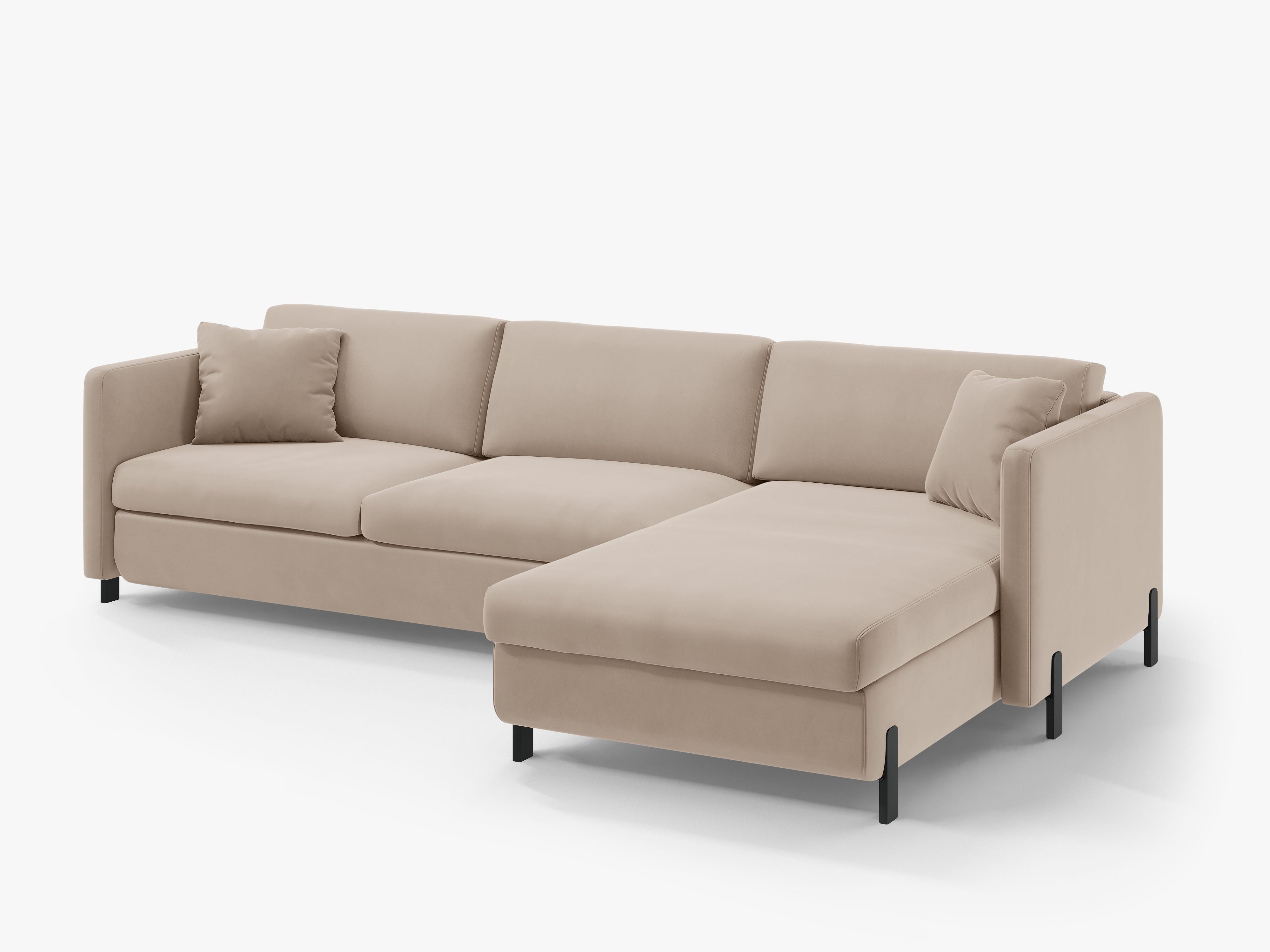 Ecksofa Gloria 280x170cm, Material: Samt