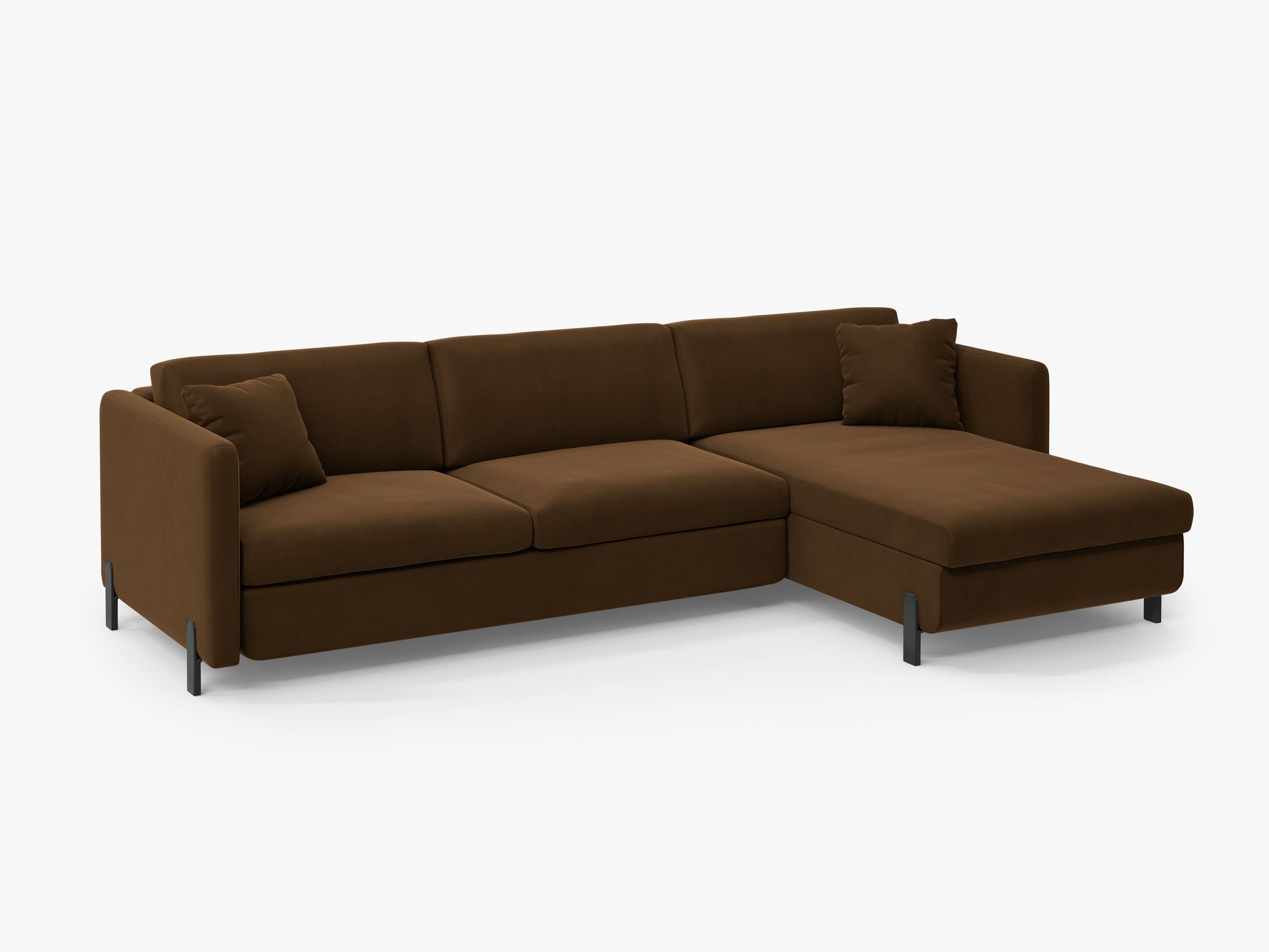 Ecksofa Gloria 280x170cm, Material: Samt