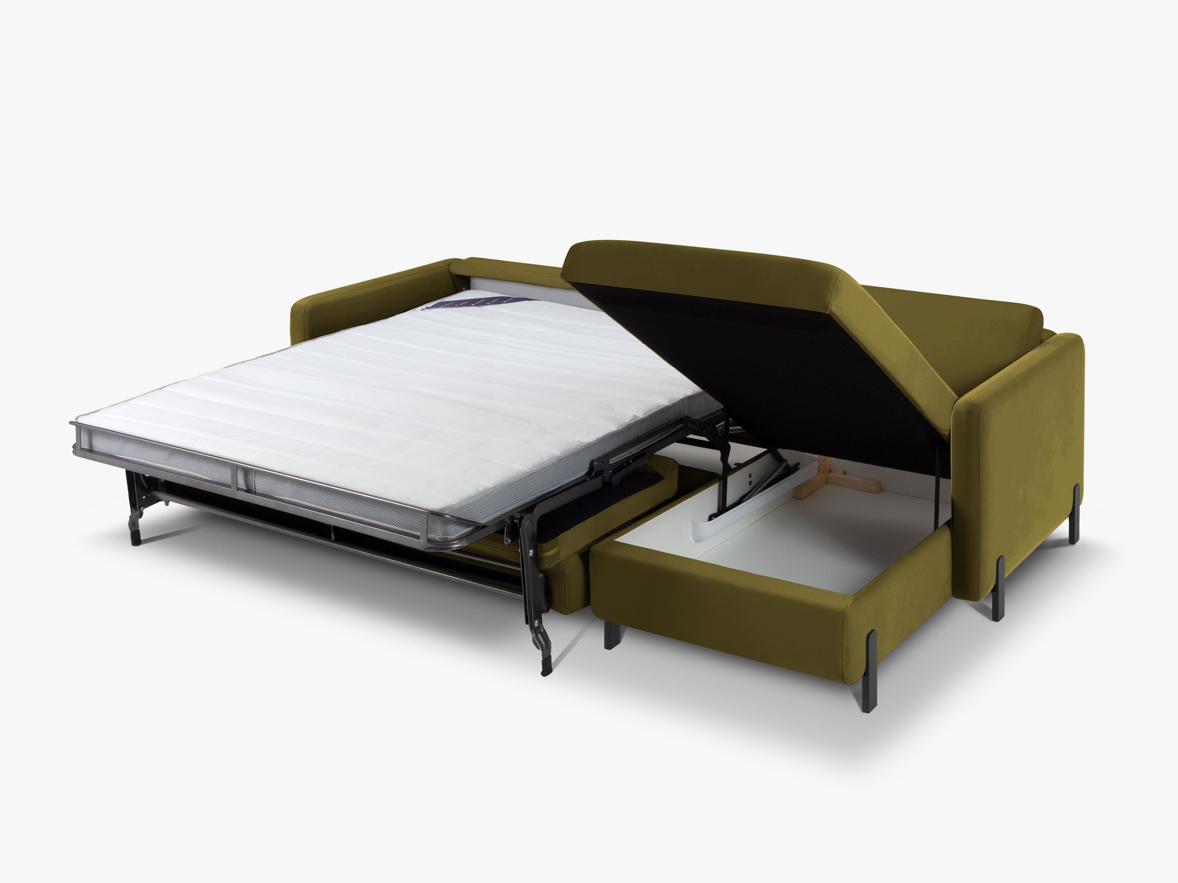 Ecksofa Gloria 280x170cm, Material: Samt