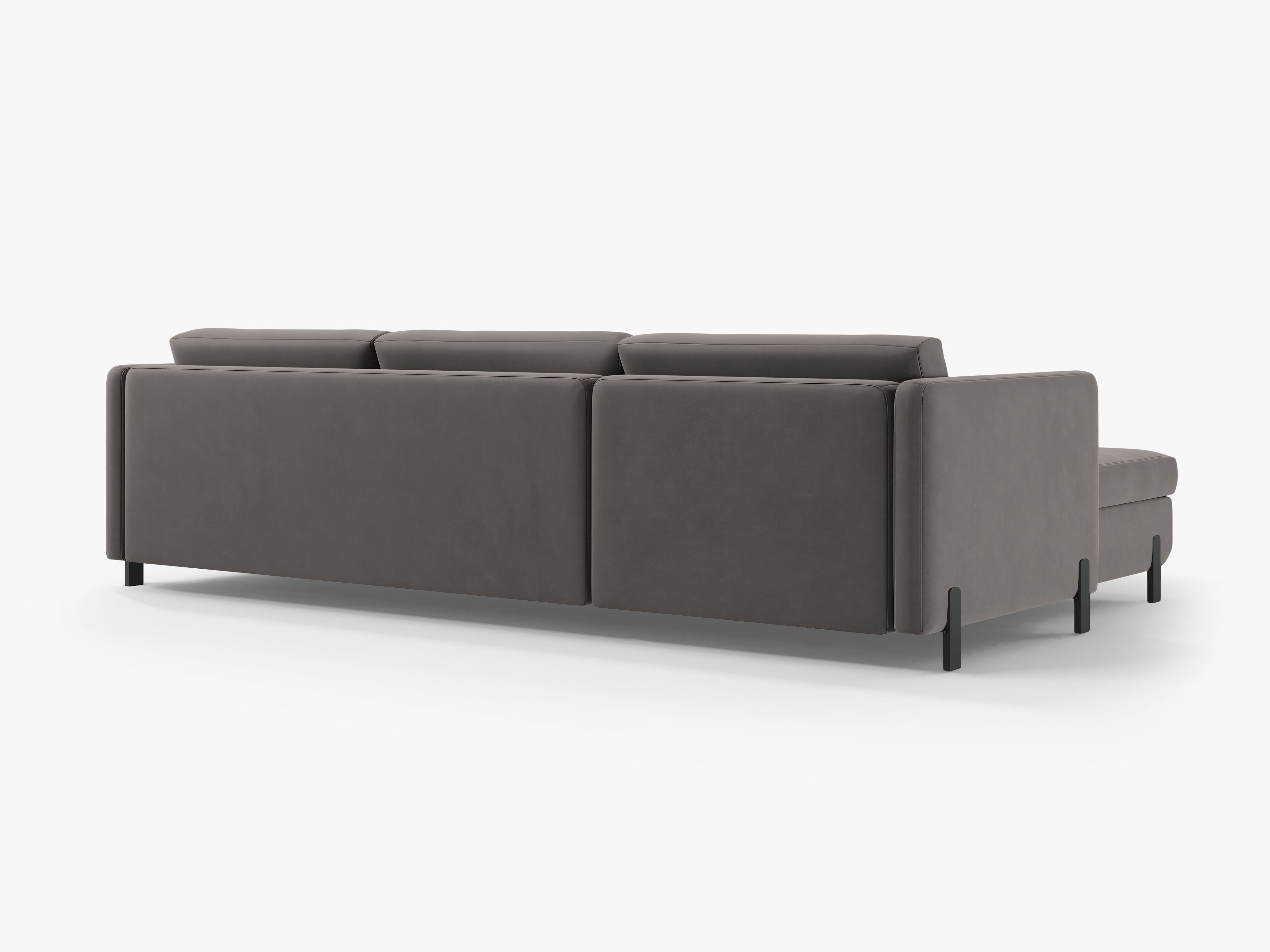 Ecksofa Gloria 280x170cm, Material: Samt
