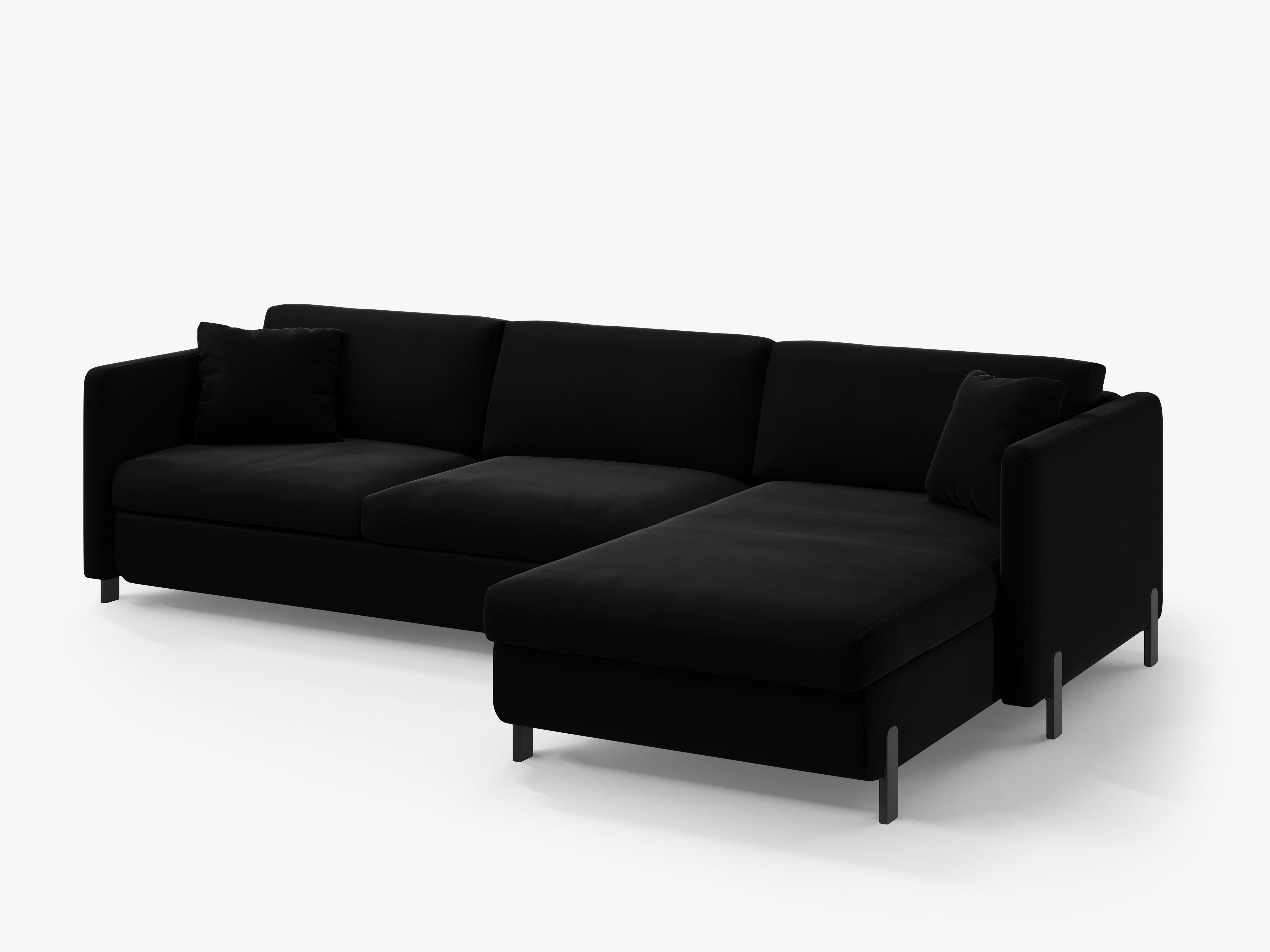 Ecksofa Gloria 280x170cm, Material: Samt