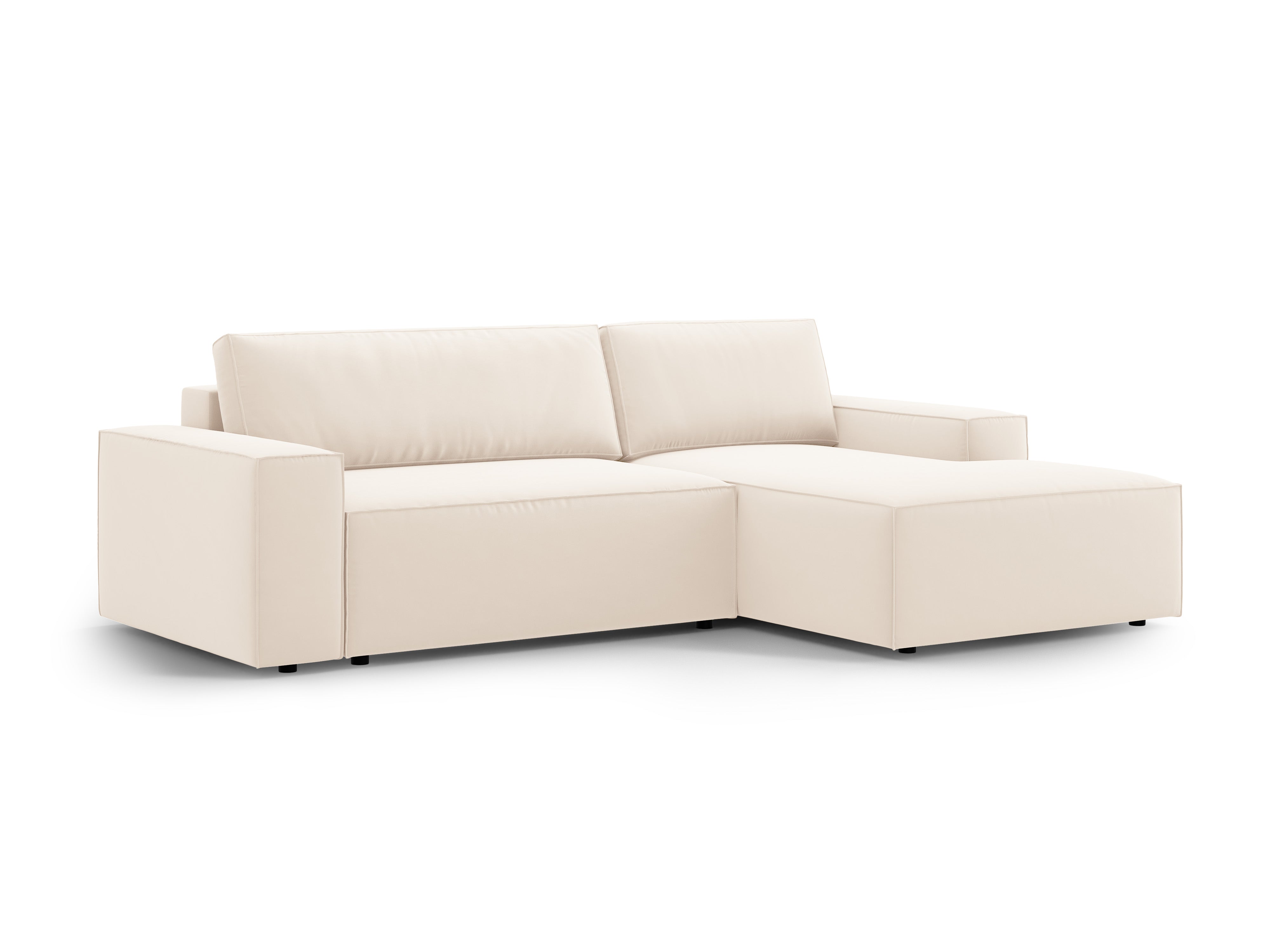 Ecksofa-Set Jodie, Material: Samt 