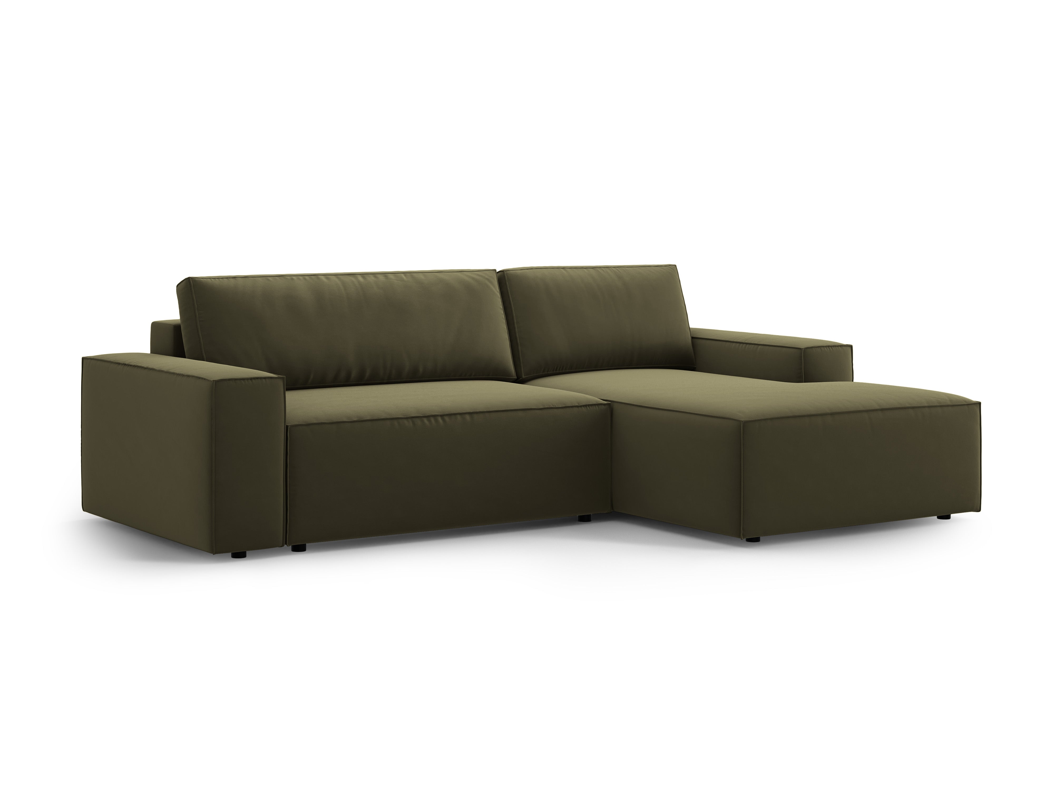 Ecksofa-Set Jodie, Material: Samt 