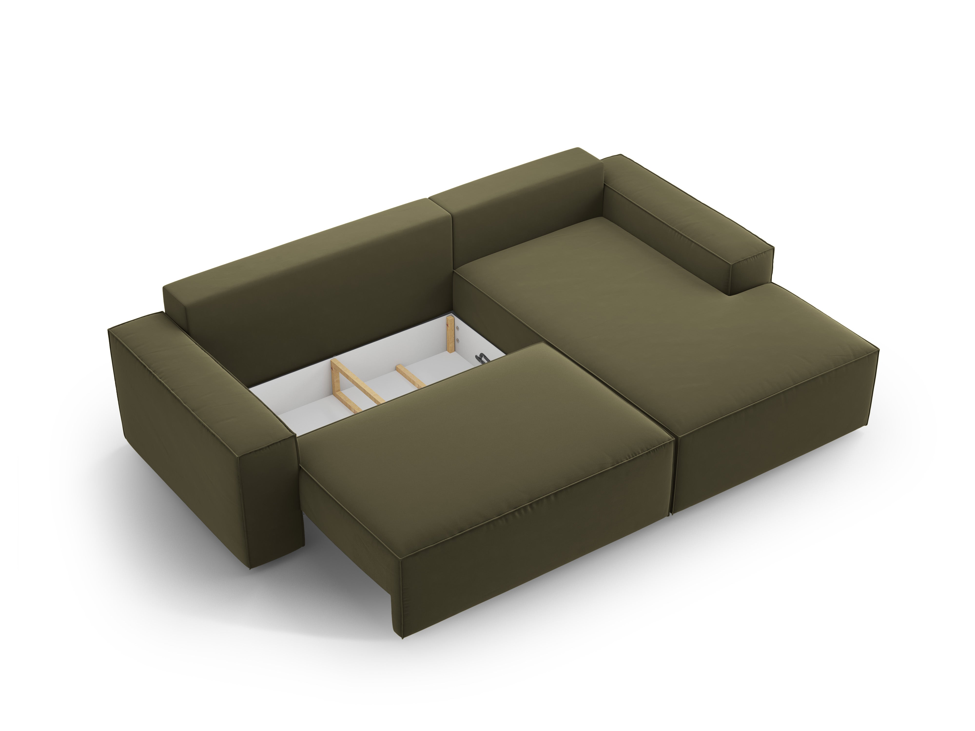 Ecksofa-Set Jodie, Material: Samt 