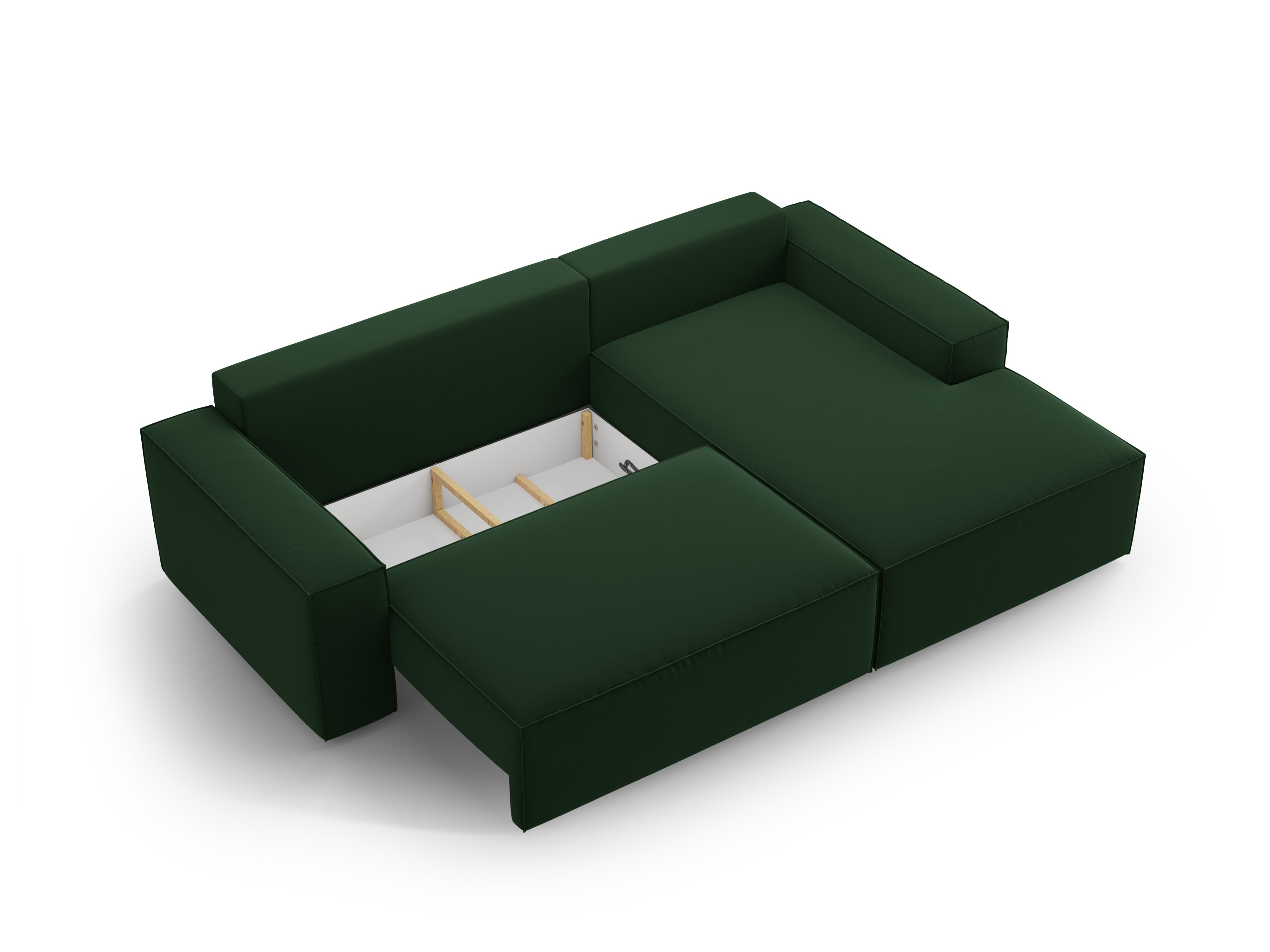 Ecksofa-Set Jodie, Material: Samt 