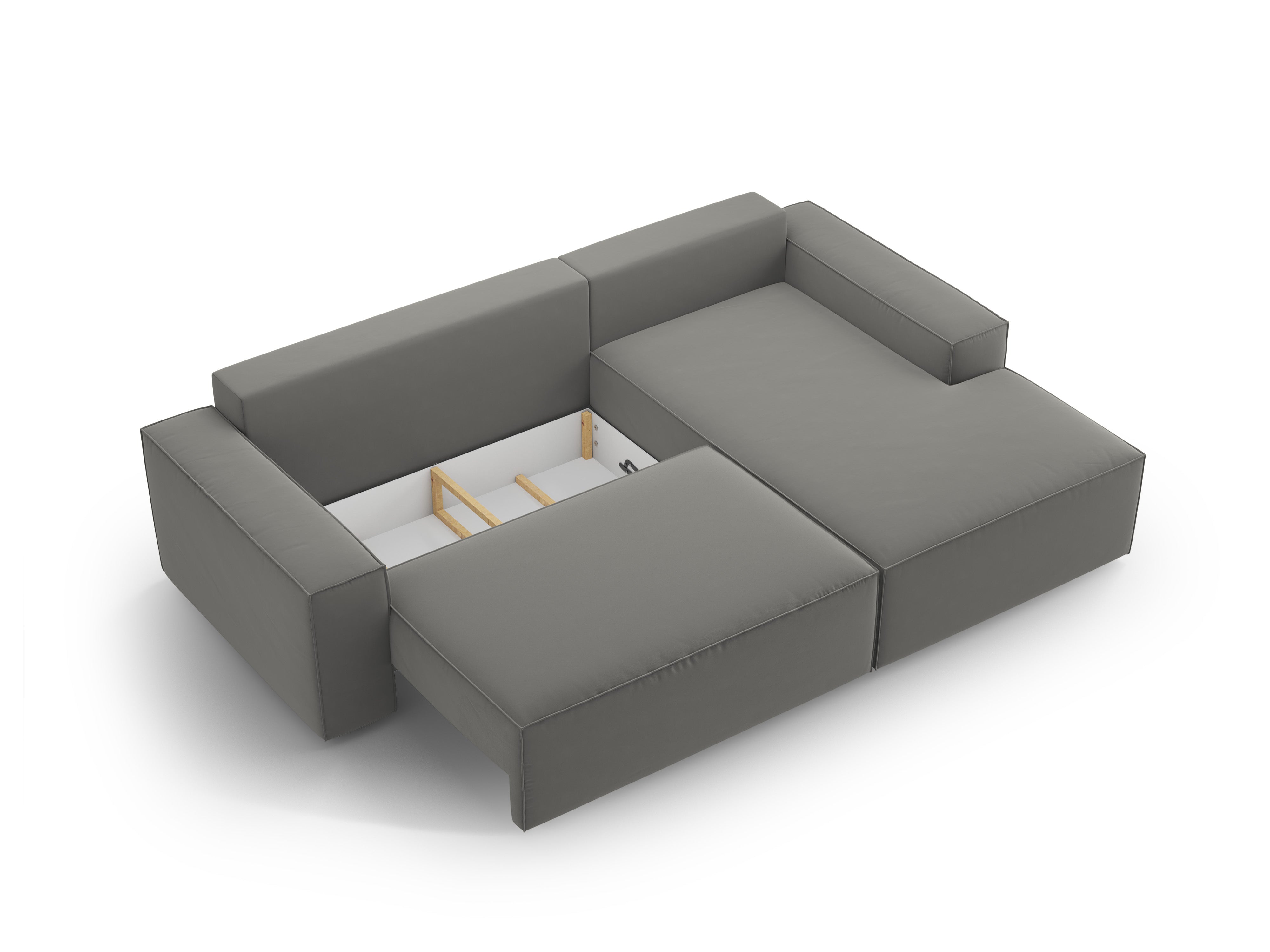 Ecksofa-Set Jodie, Material: Samt 