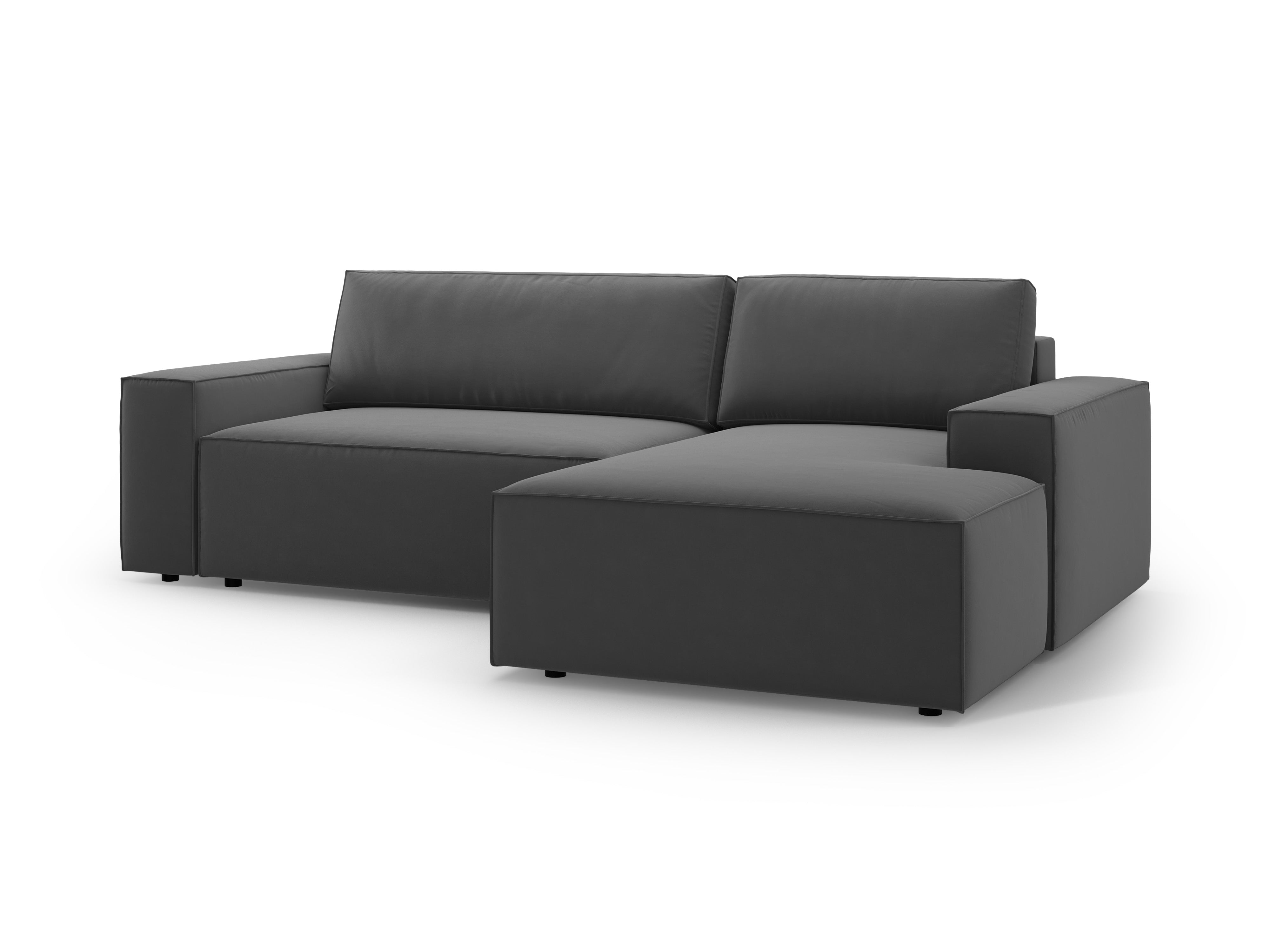Ecksofa-Set Jodie, Material: Samt 