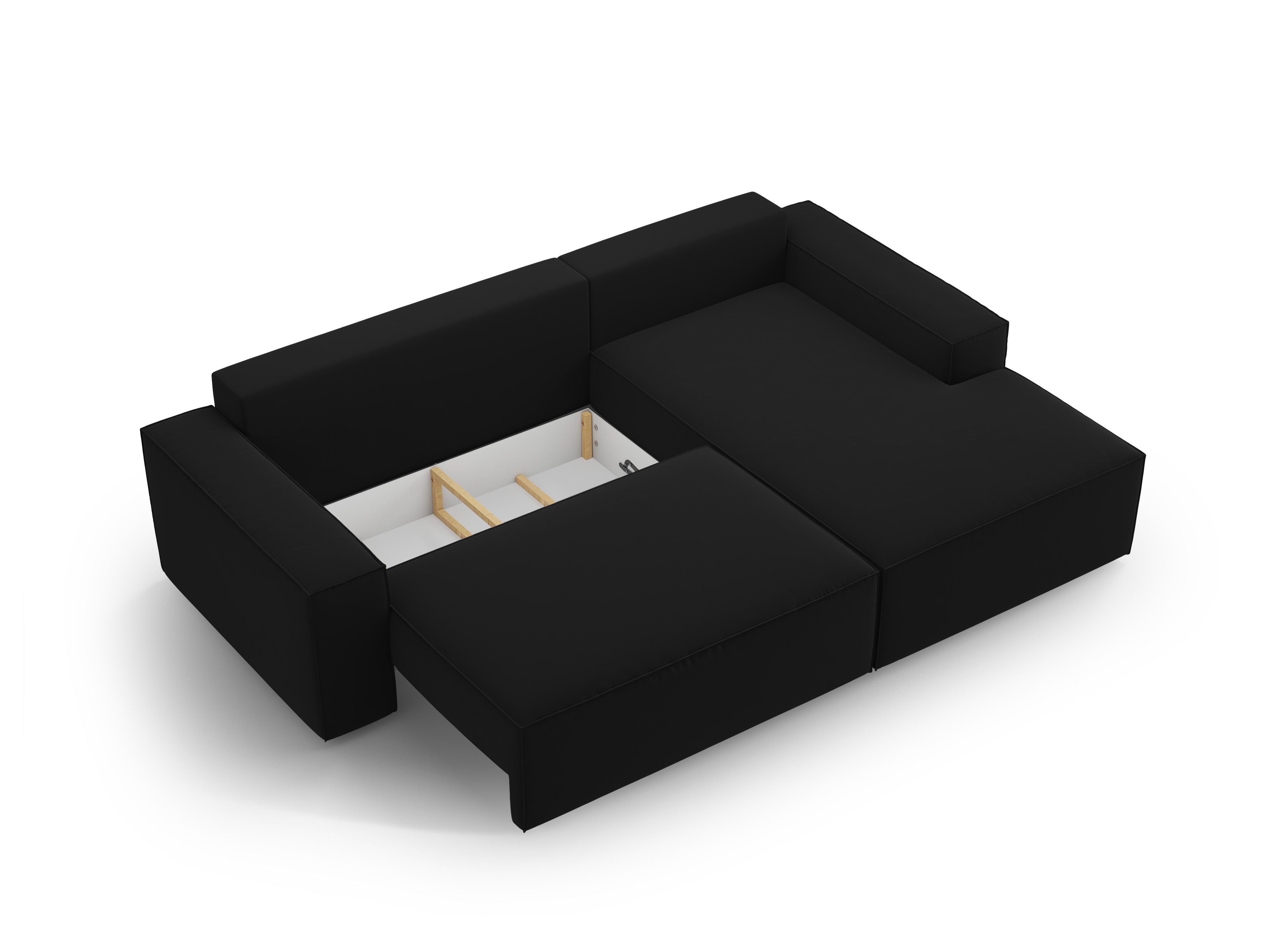 Ecksofa-Set Jodie, Material: Samt 