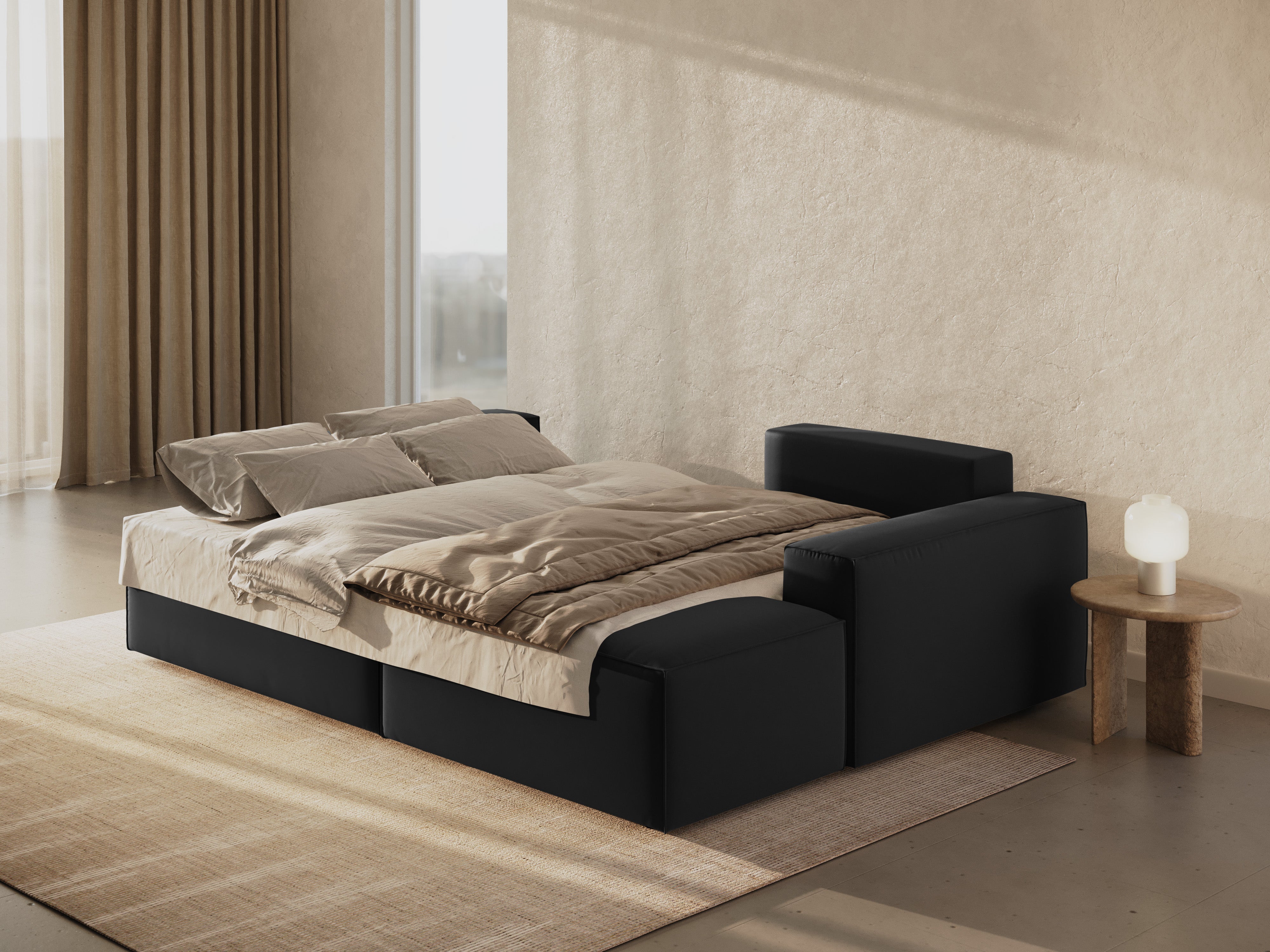 Ecksofa-Set Jodie, Material: Samt 