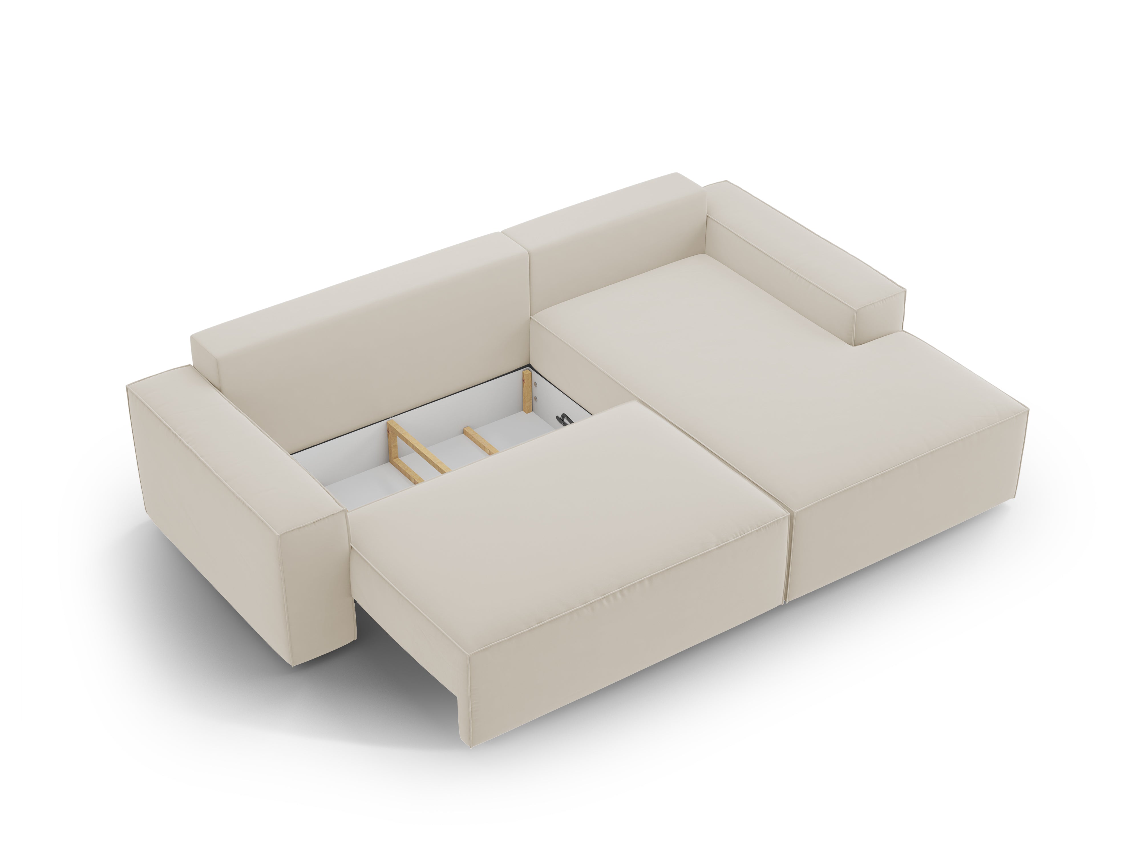 Ecksofa-Set Jodie, Material: Samt 